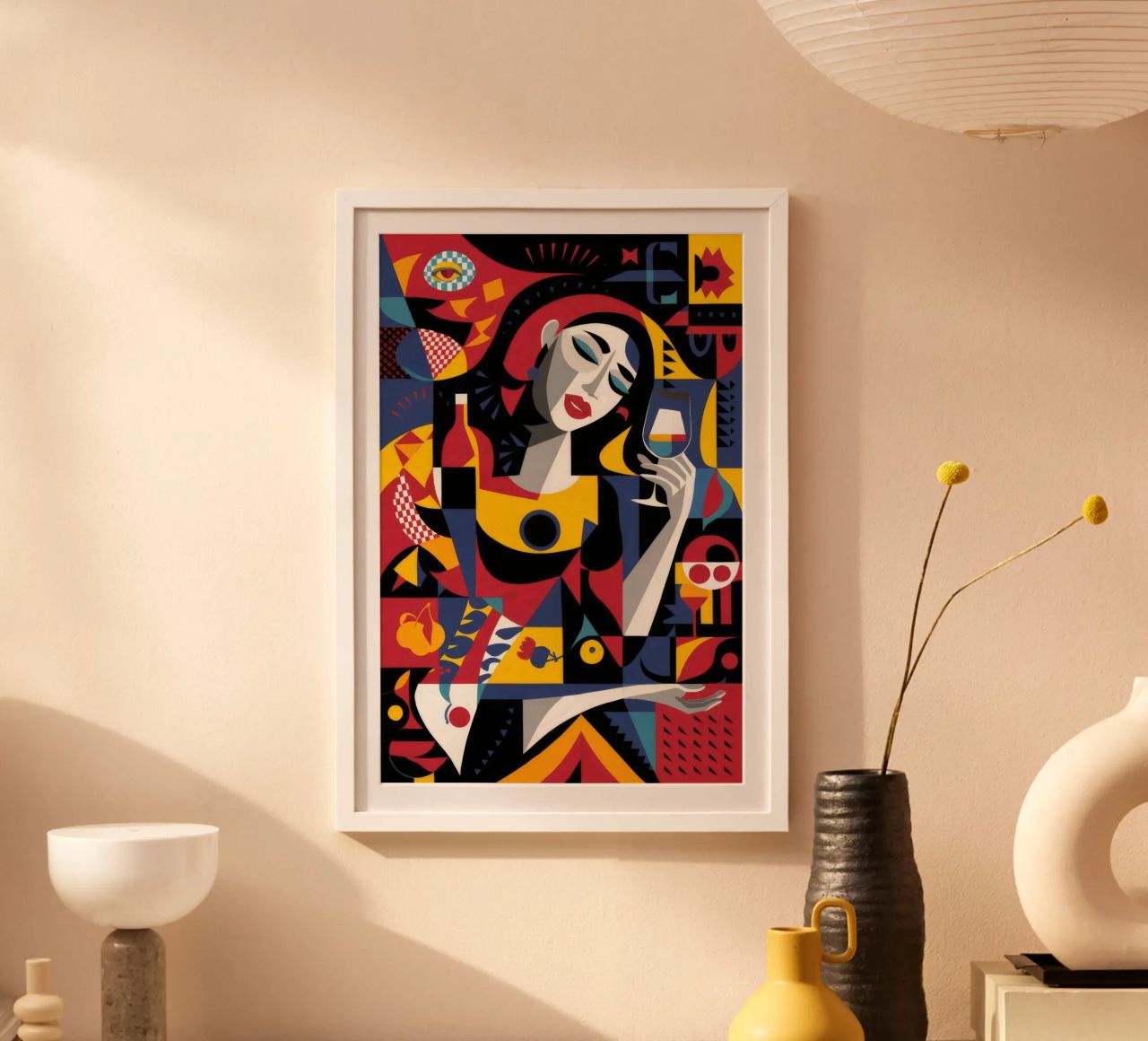 Abstract Musician's Dream poster by Paez Harmony