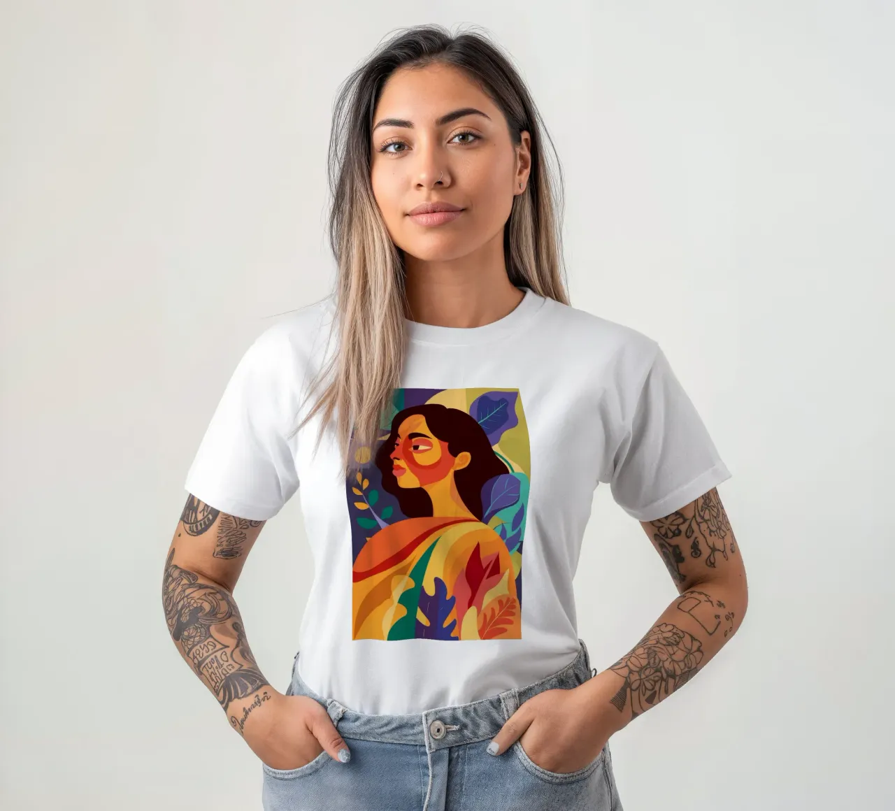 Contemplazione dell'ora d'oro t-shirt da Paez Harmony