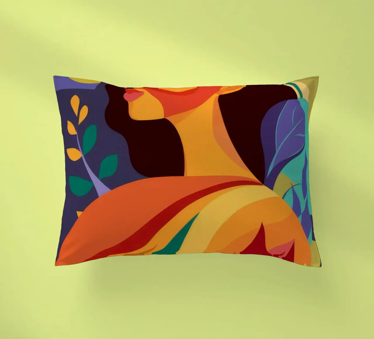 Contemplation à l'heure d'or coussin de Paez Harmony