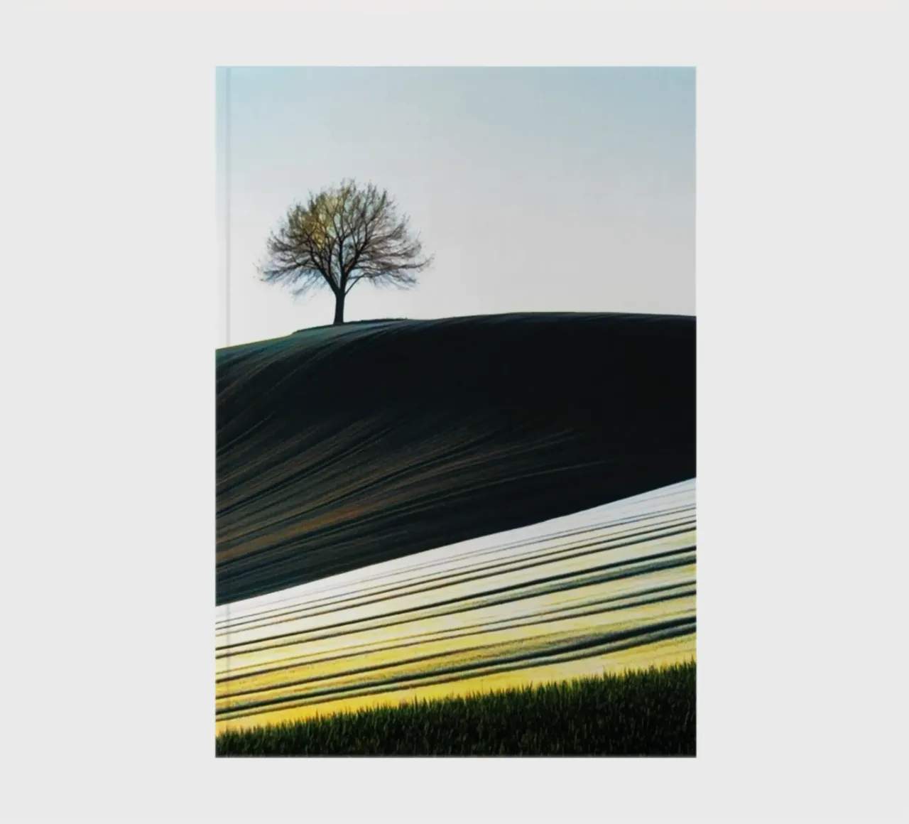Tree on a Hill notebook by rapunsell