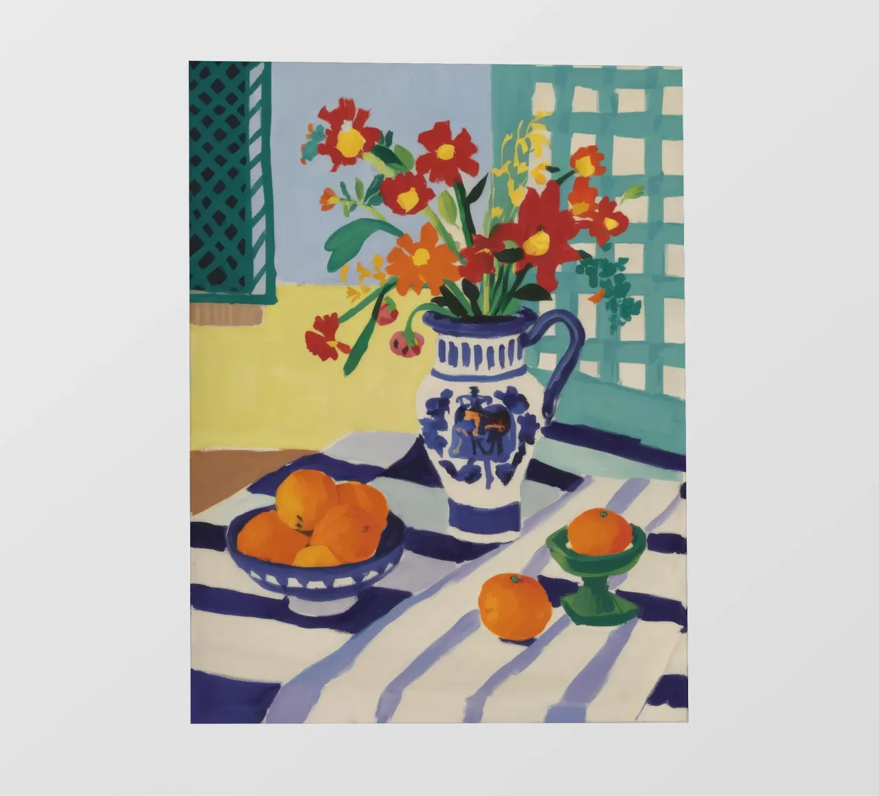 Orange Blossom Still-Life photo wallpaper by Paez Harmony