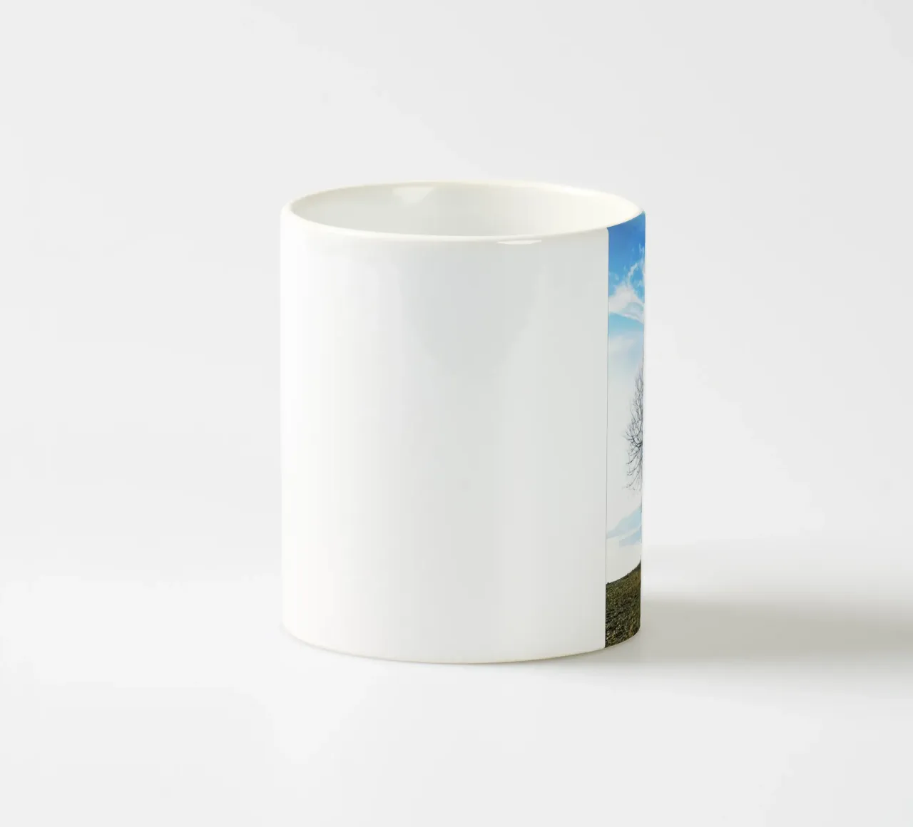 albero sul fiume tazza in ceramica da rapunsell