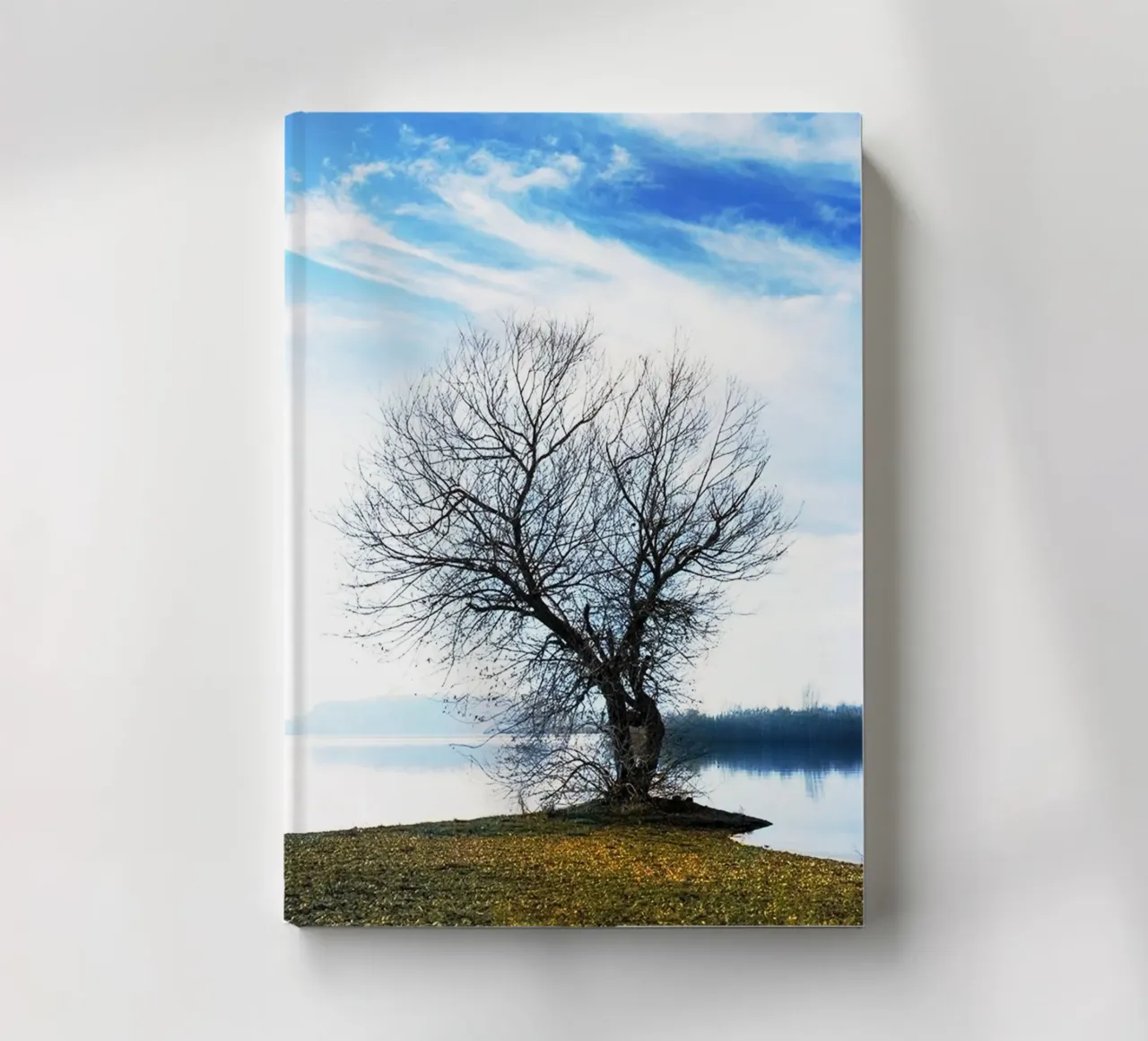tree on the river notebook by rapunsell