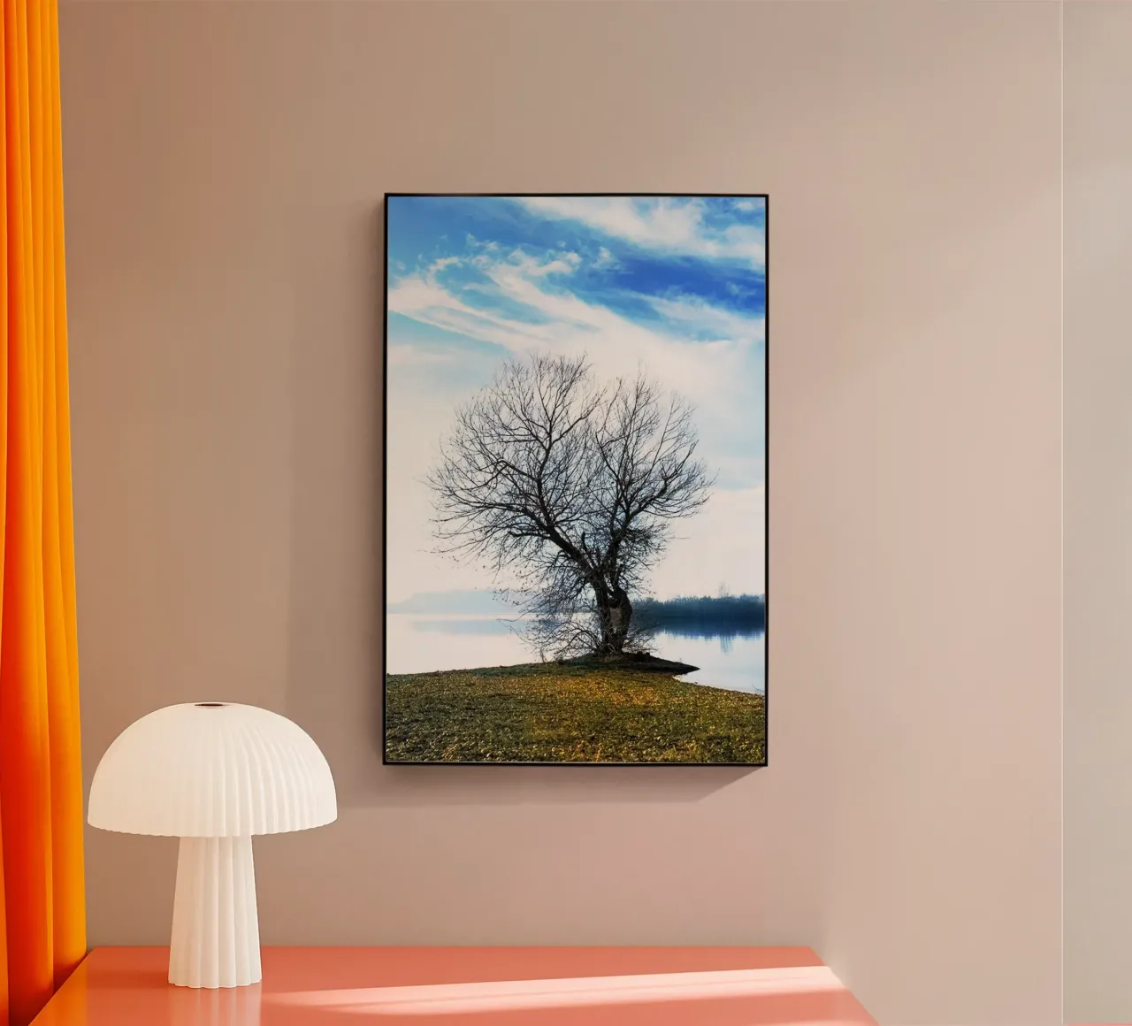 albero sul fiume plexiglass da rapunsell