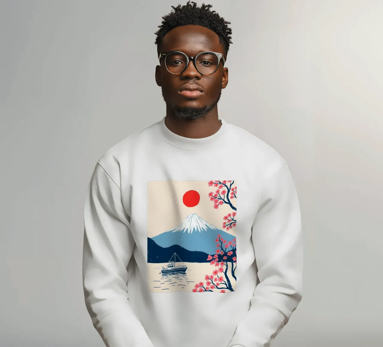 Quando sei in Giappone, dipingi Fujisan felpa da 83oranges