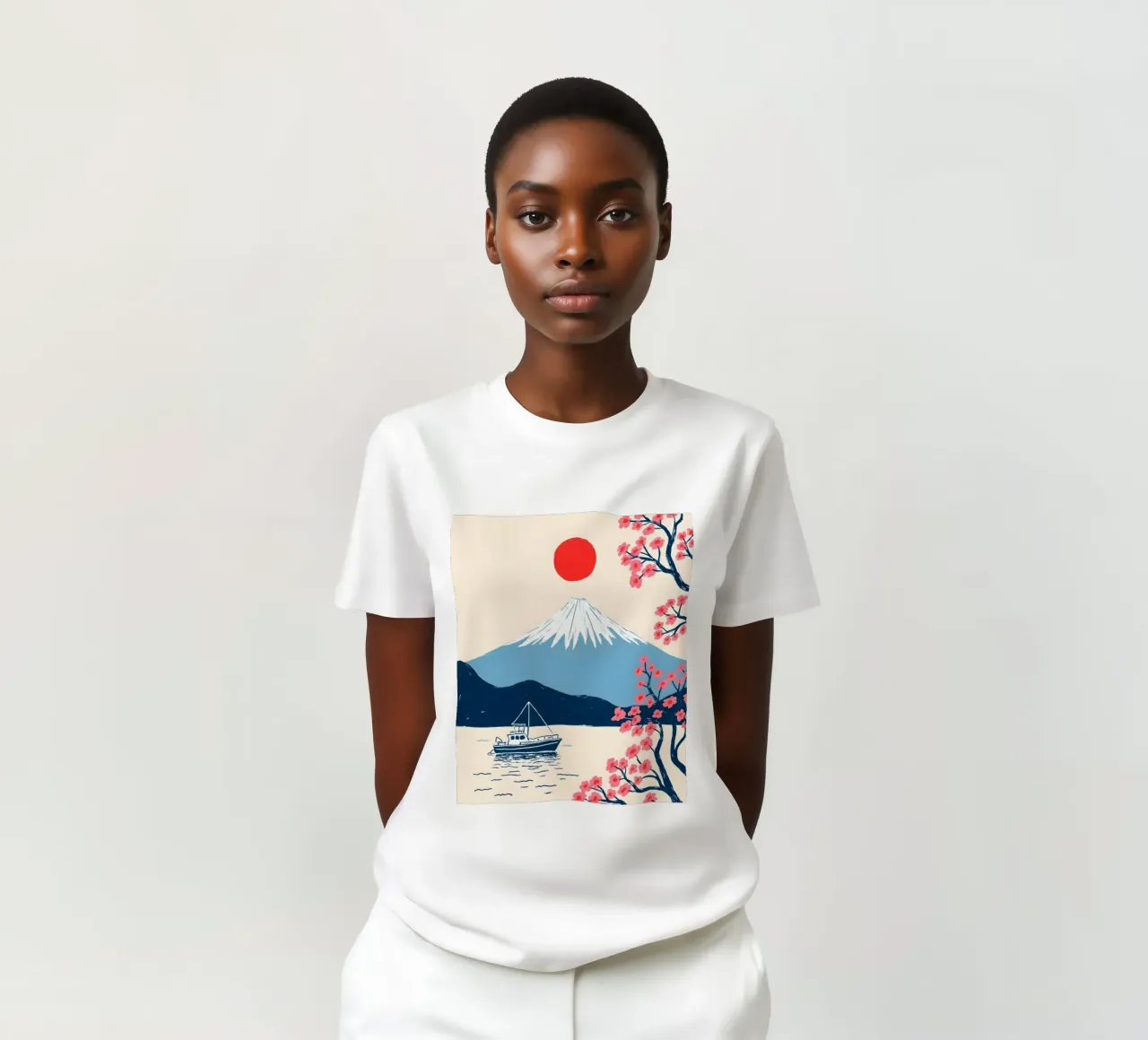 Quando sei in Giappone, dipingi Fujisan t-shirt da 83oranges