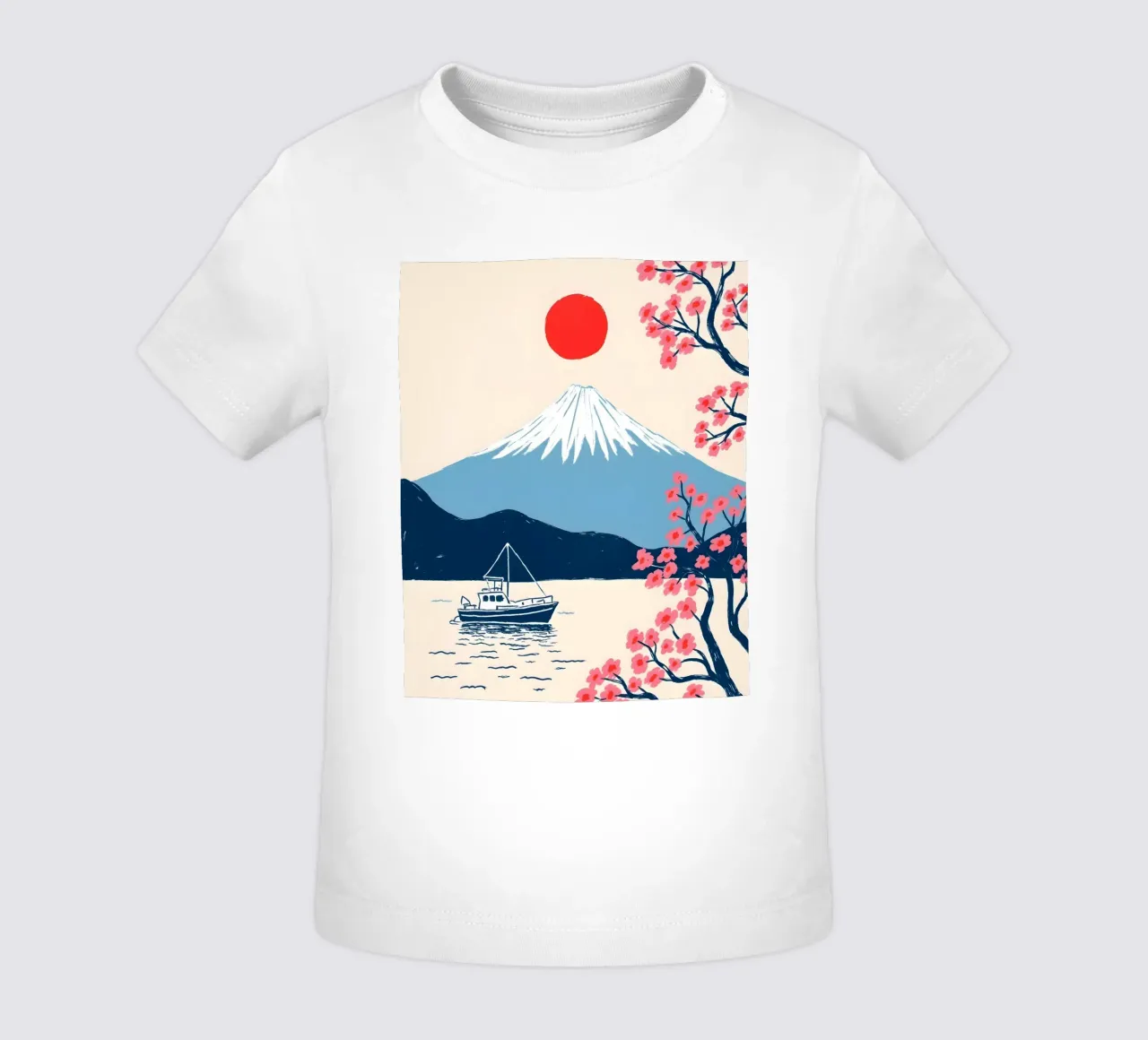 Quando sei in Giappone, dipingi Fujisan maglietta neonato da 83oranges