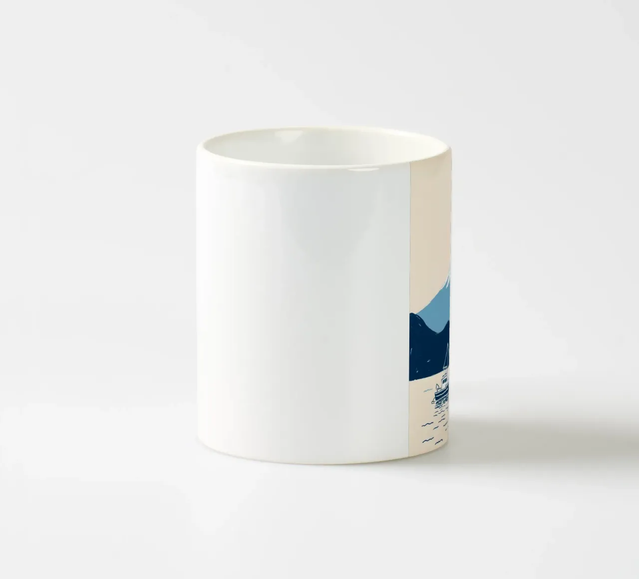 Quando sei in Giappone, dipingi Fujisan tazza in ceramica da 83oranges