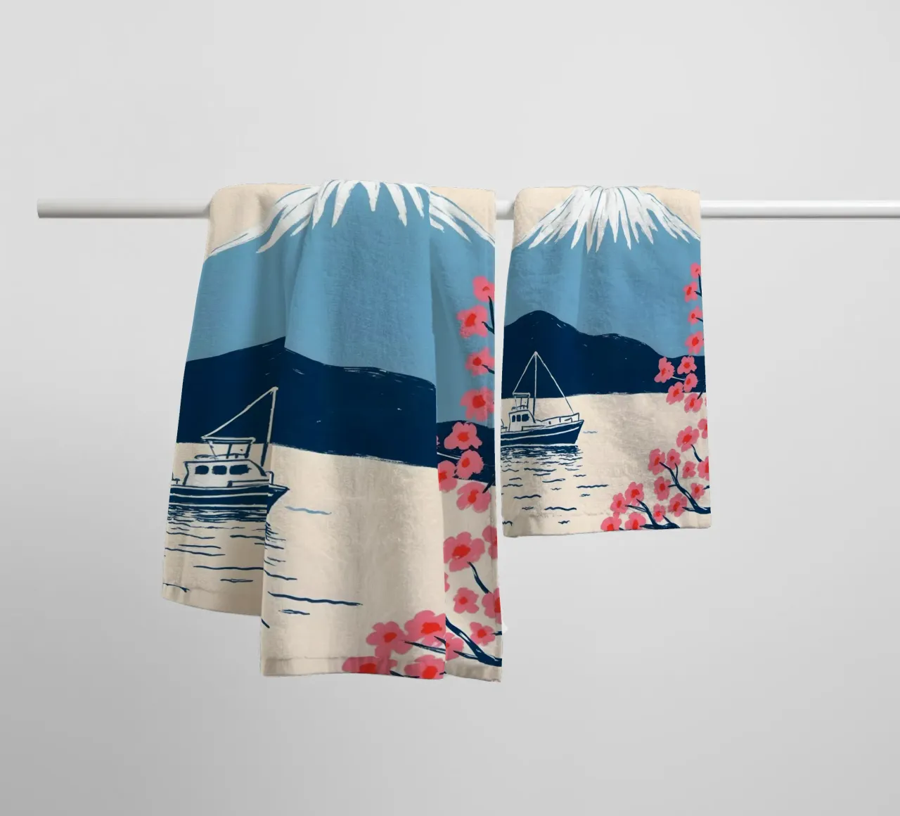 Quando sei in Giappone, dipingi Fujisan asciugamano da bagno da 83oranges