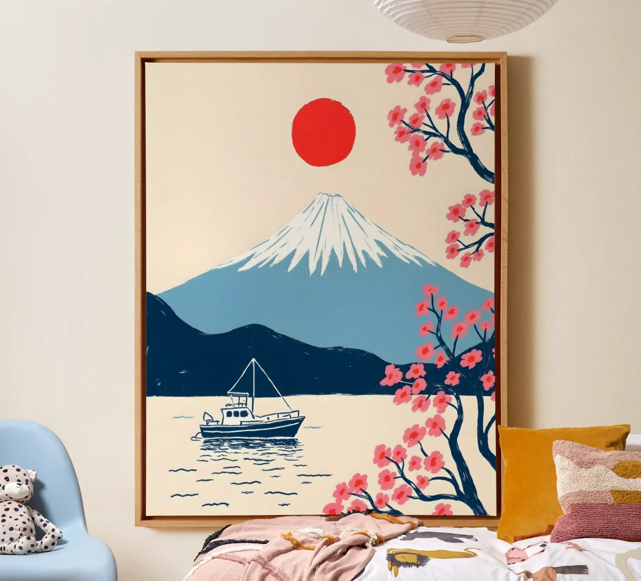 Quando sei in Giappone, dipingi Fujisan tela da 83oranges