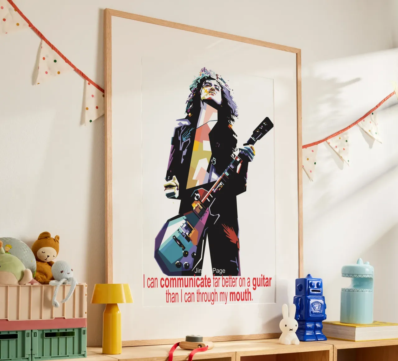 Jimmy Page Citazioni poster da Alkahfsmart