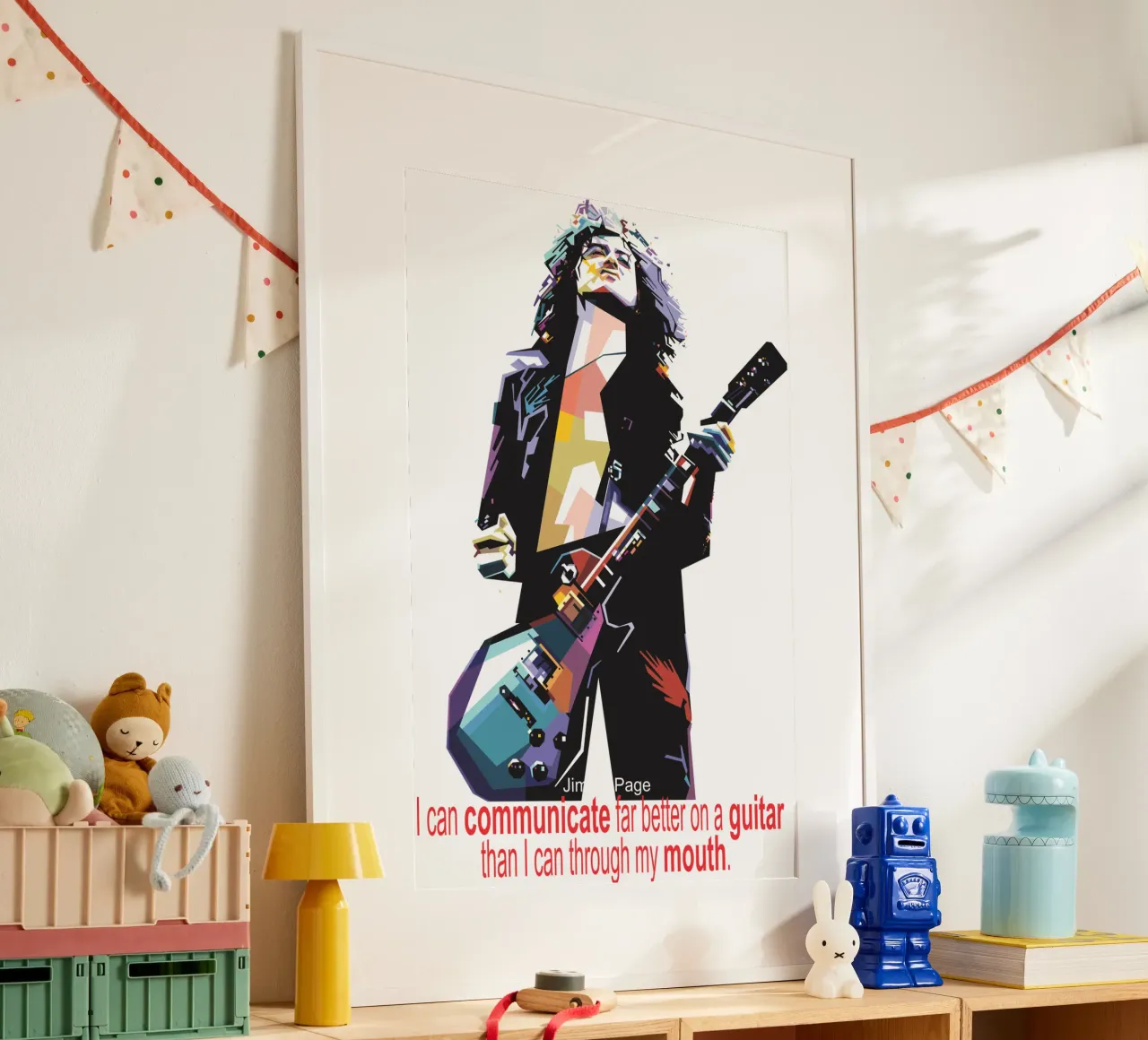 Jimmy Page Citazioni poster da Alkahfsmart