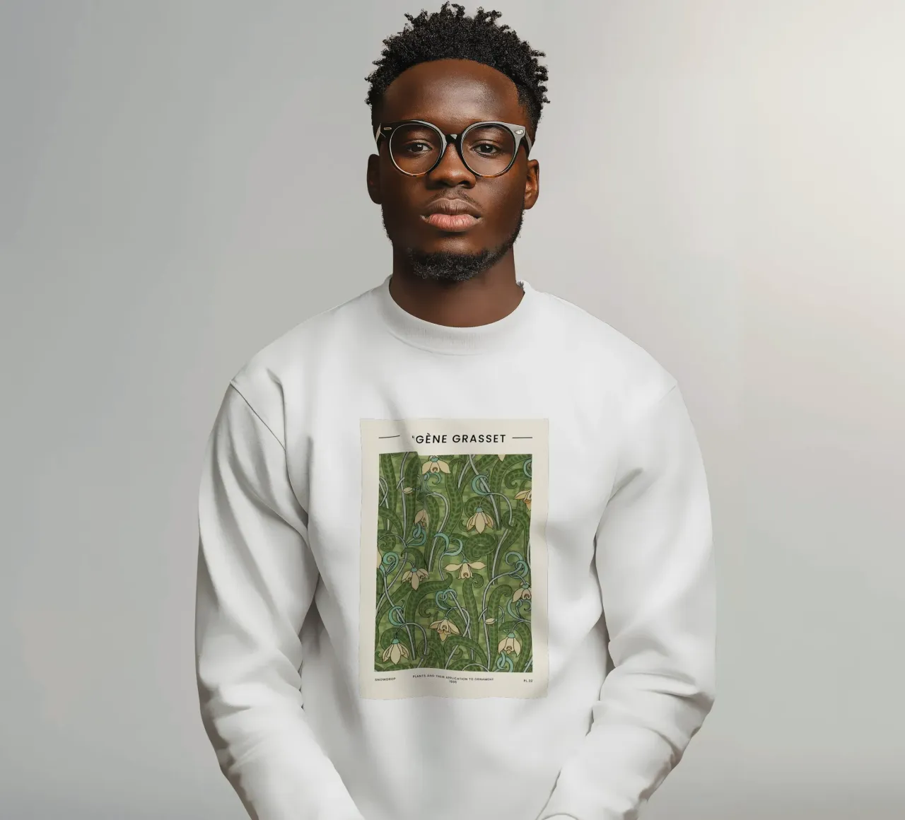 Grasset - Snowdrop II felpa da Vintage by JUNIQE