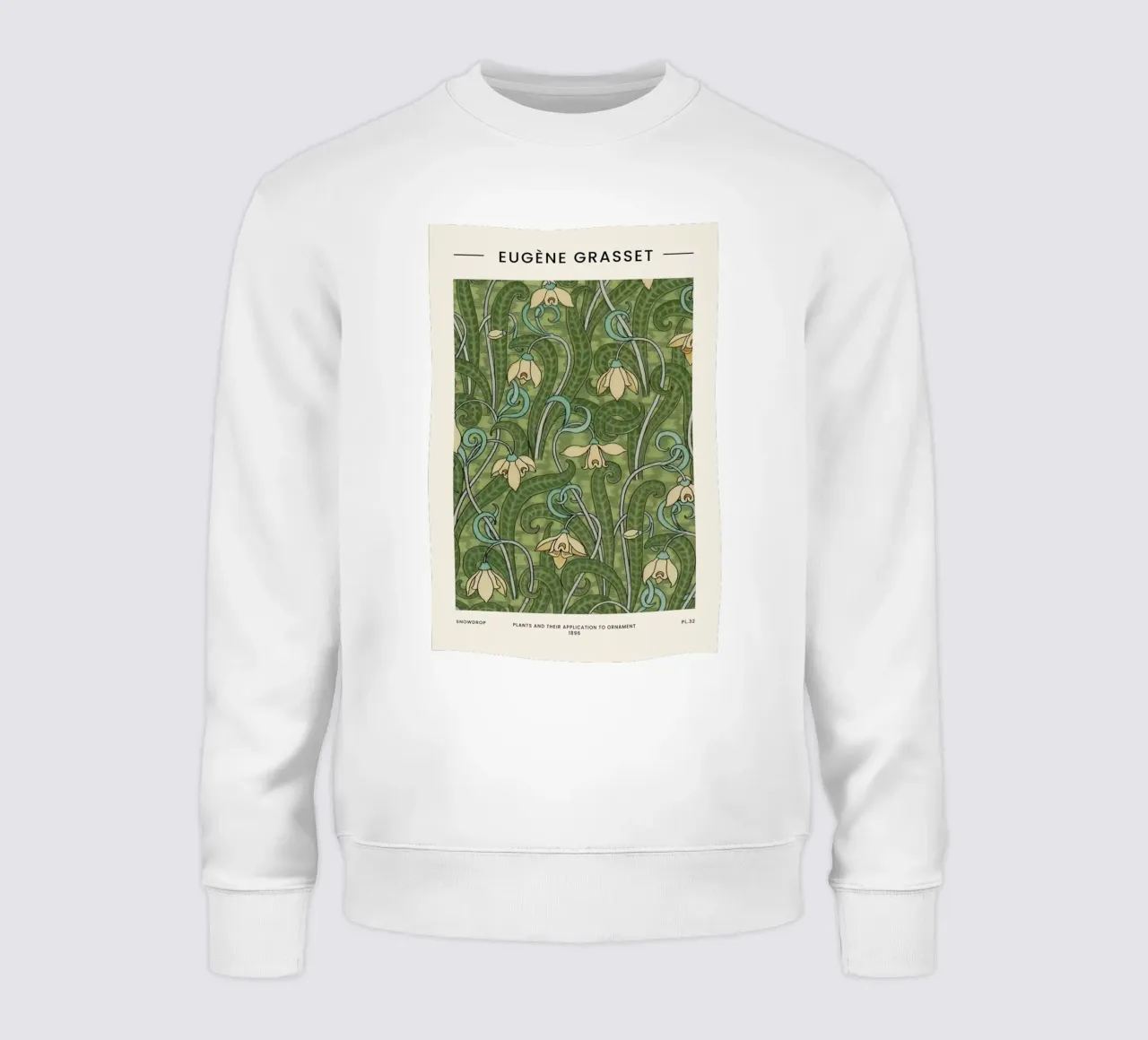 Grasset - Snowdrop II felpa da Vintage by JUNIQE