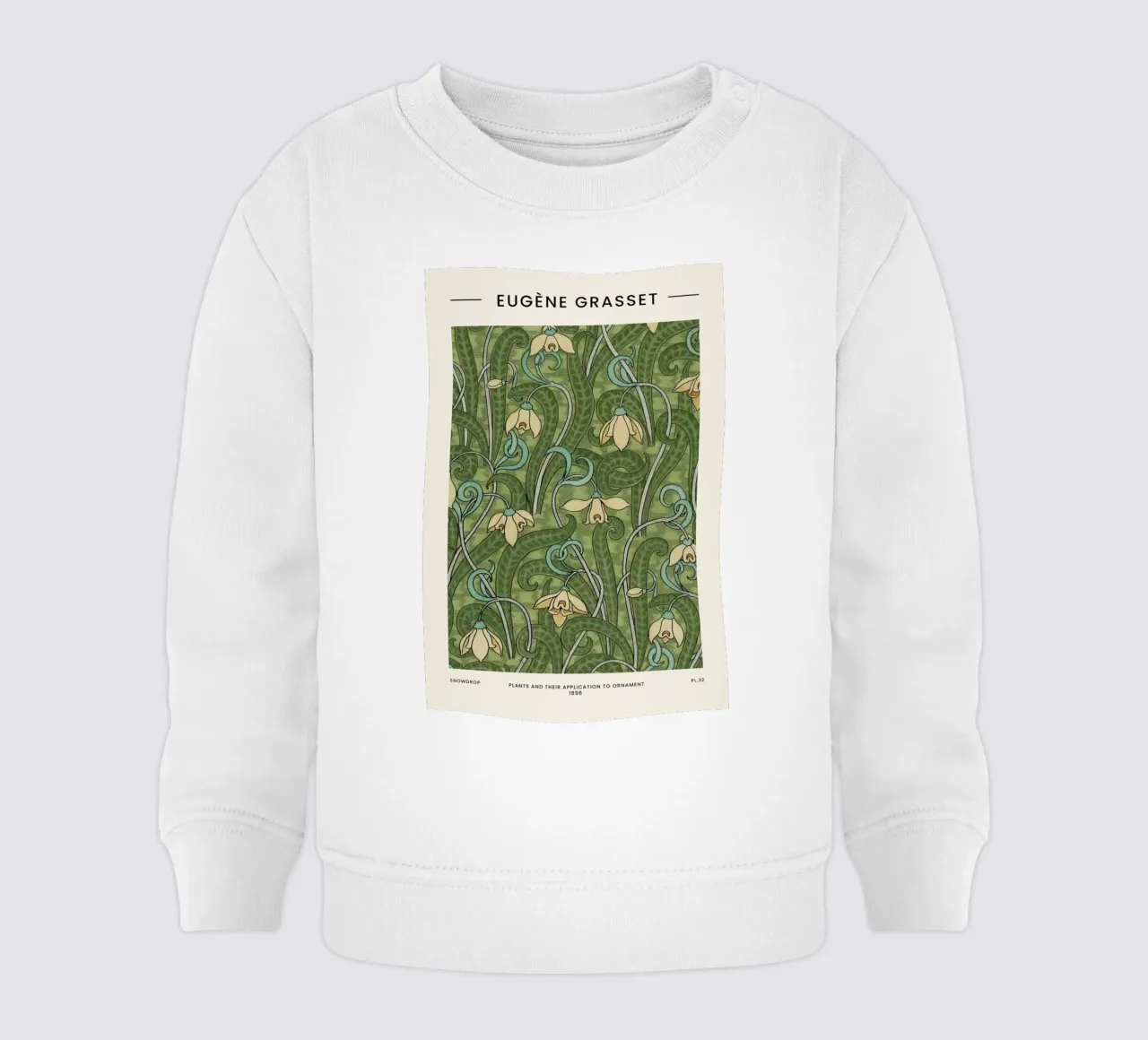 Grasset - Snowdrop II felpa neonato da Vintage by JUNIQE