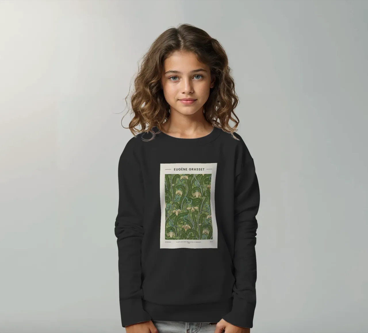 Grasset - Snowdrop II felpa bambino da Vintage by JUNIQE