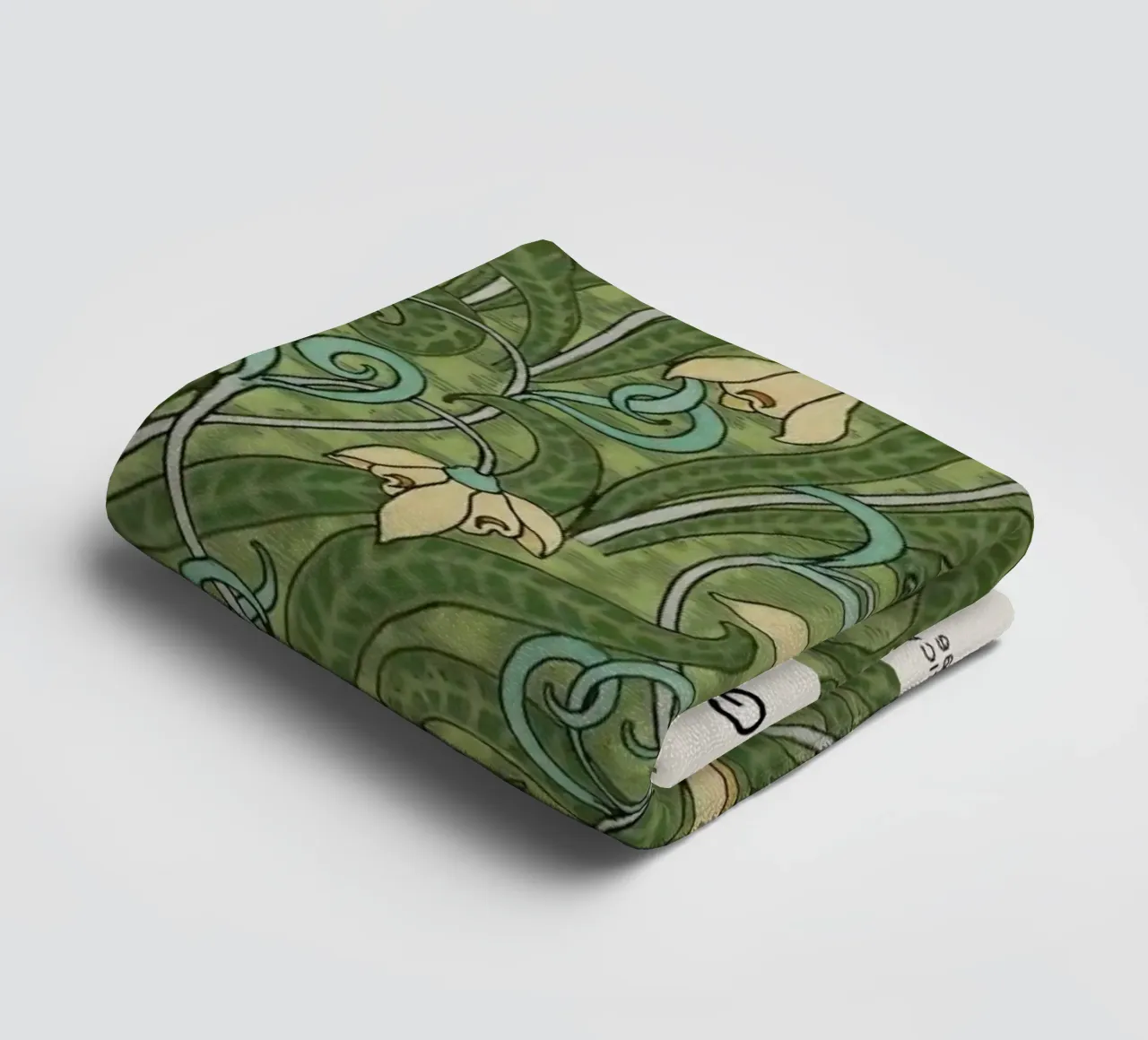 Grasset - Snowdrop II asciugamano da bagno da Vintage by JUNIQE