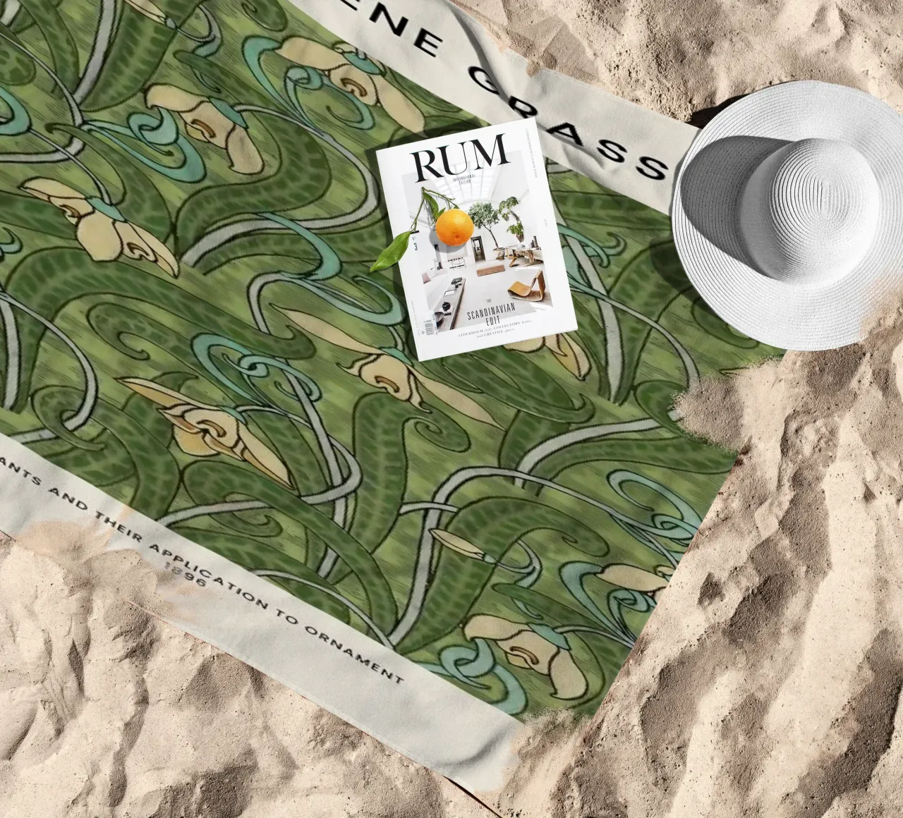 Grasset - Snowdrop II telo mare da Vintage by JUNIQE