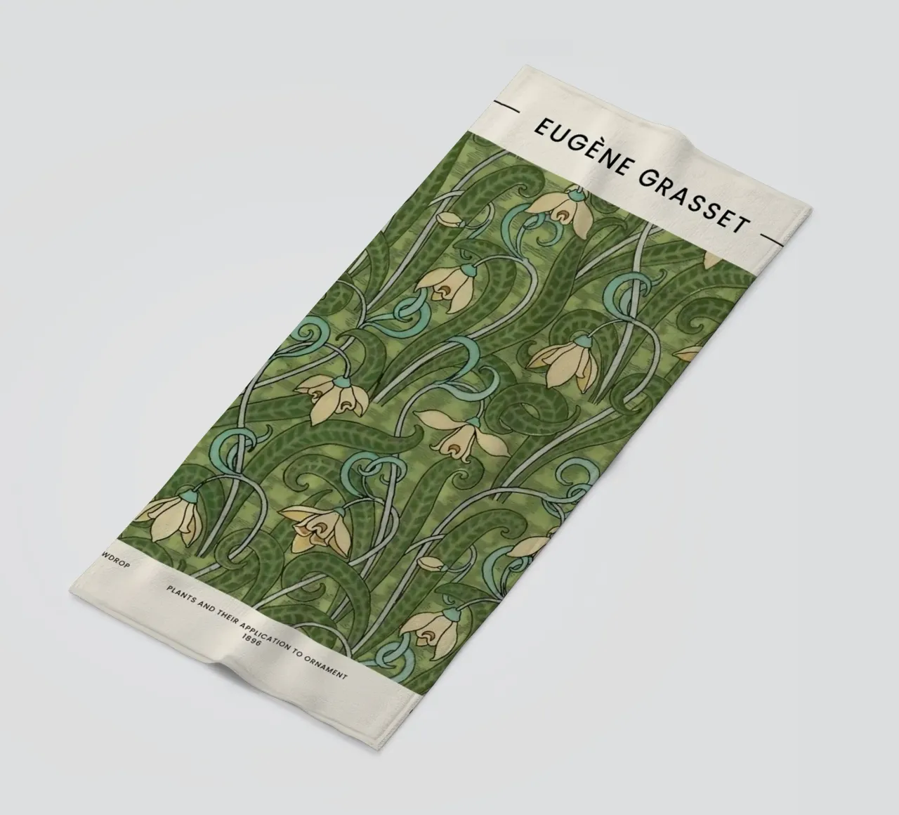 Grasset - Snowdrop II telo mare da Vintage by JUNIQE