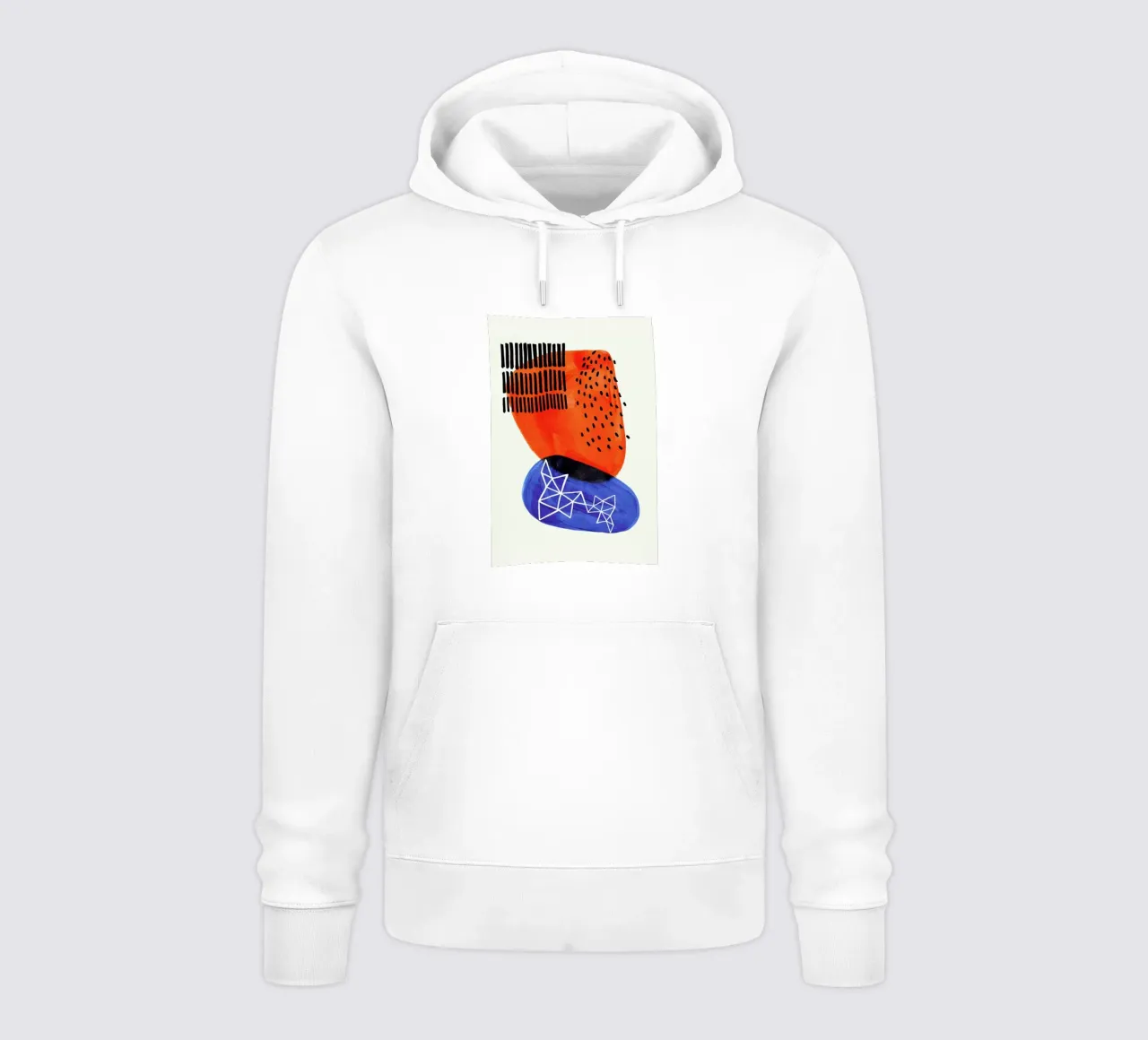Orange Sunset felpa con cappuccio da EnShape