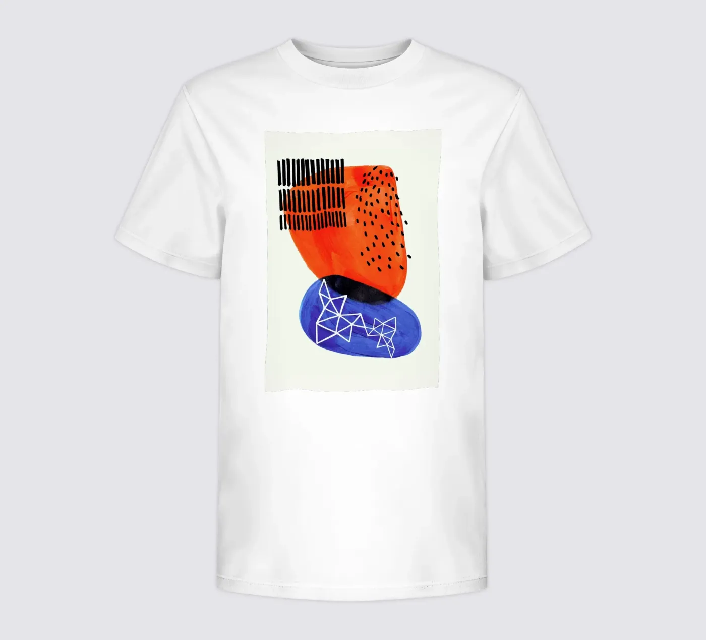 Orange Sunset kinder t-shirt van EnShape