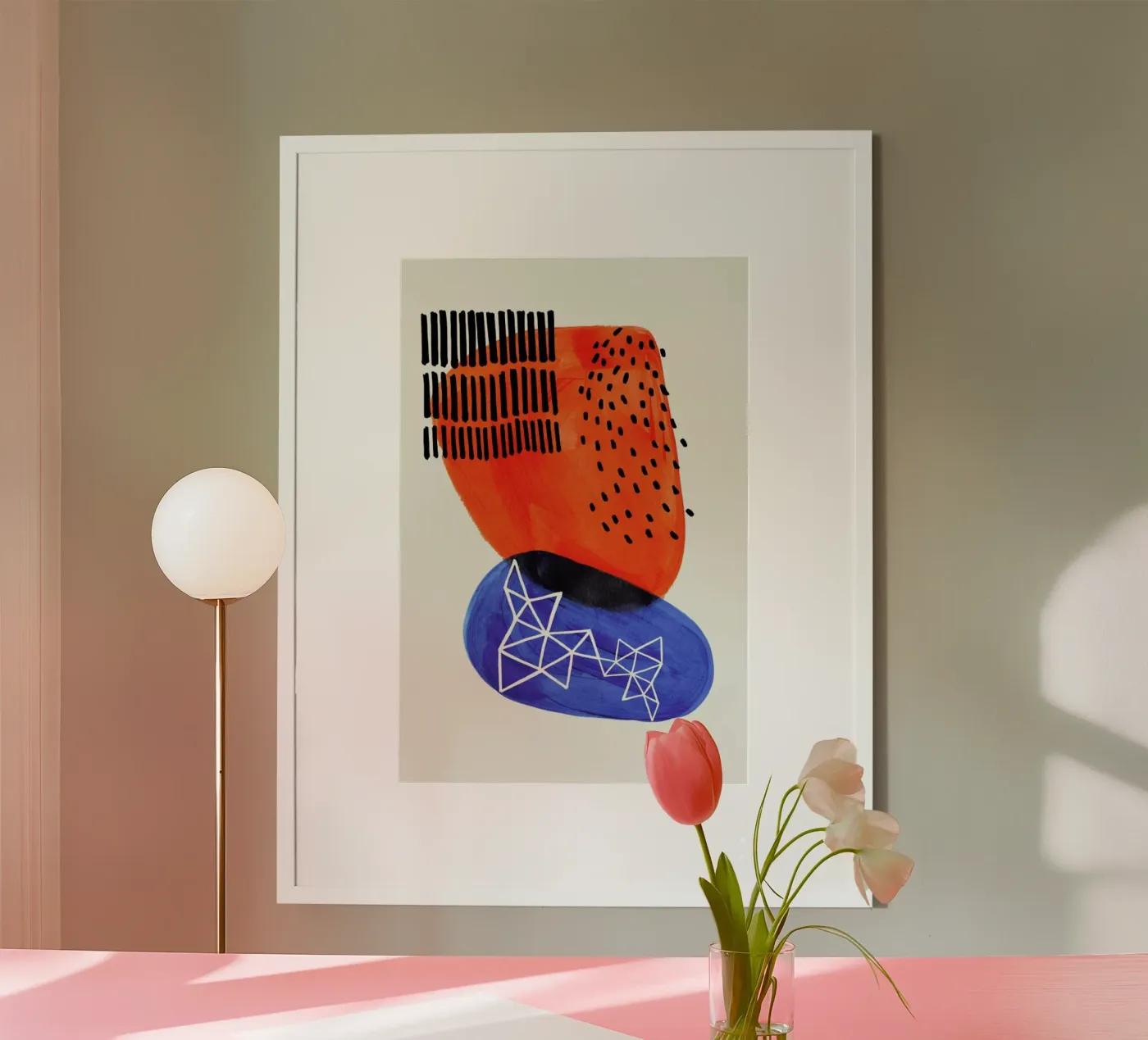 Orange Sunset poster by EnShape