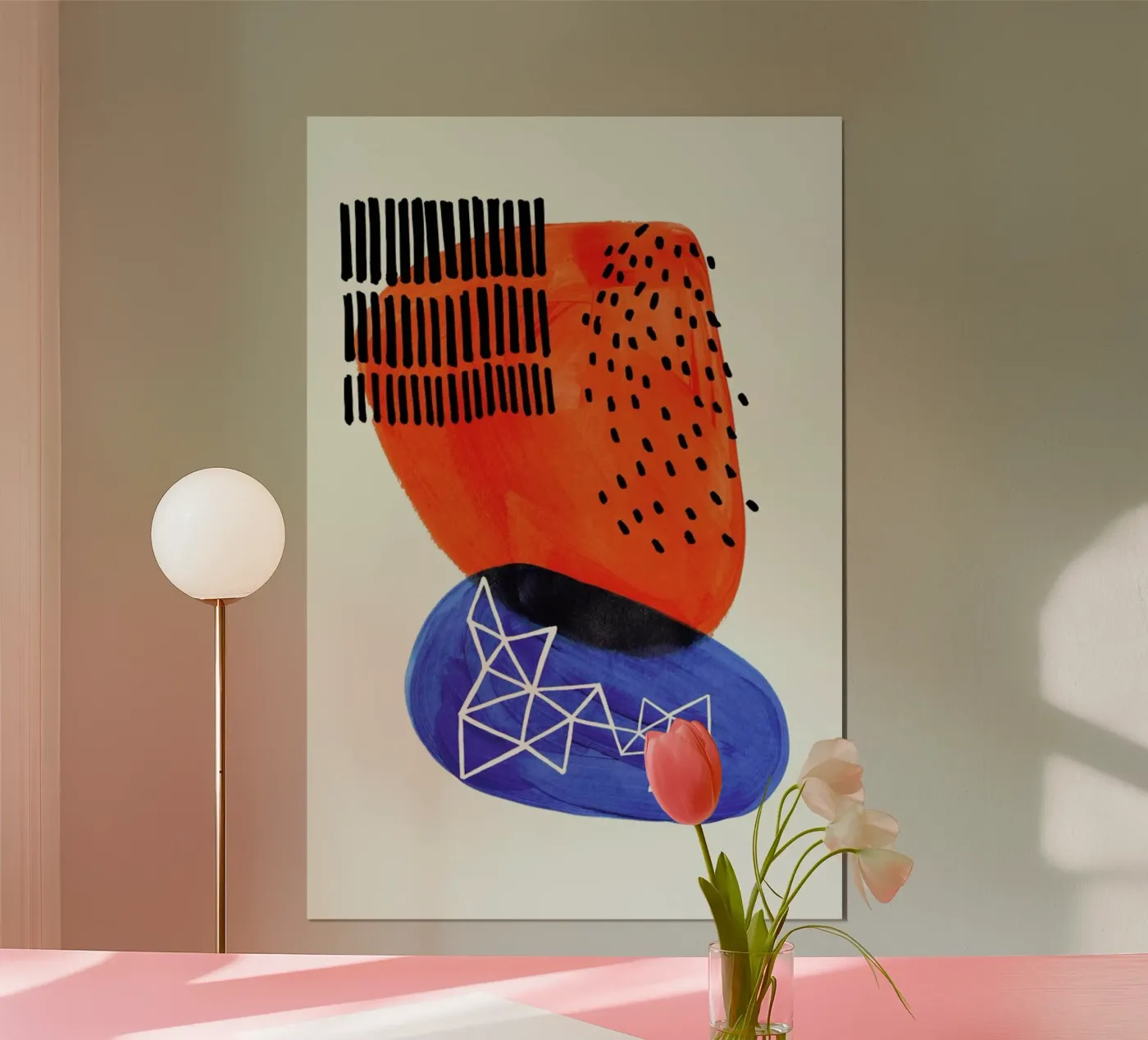 Orange Sunset poster by EnShape