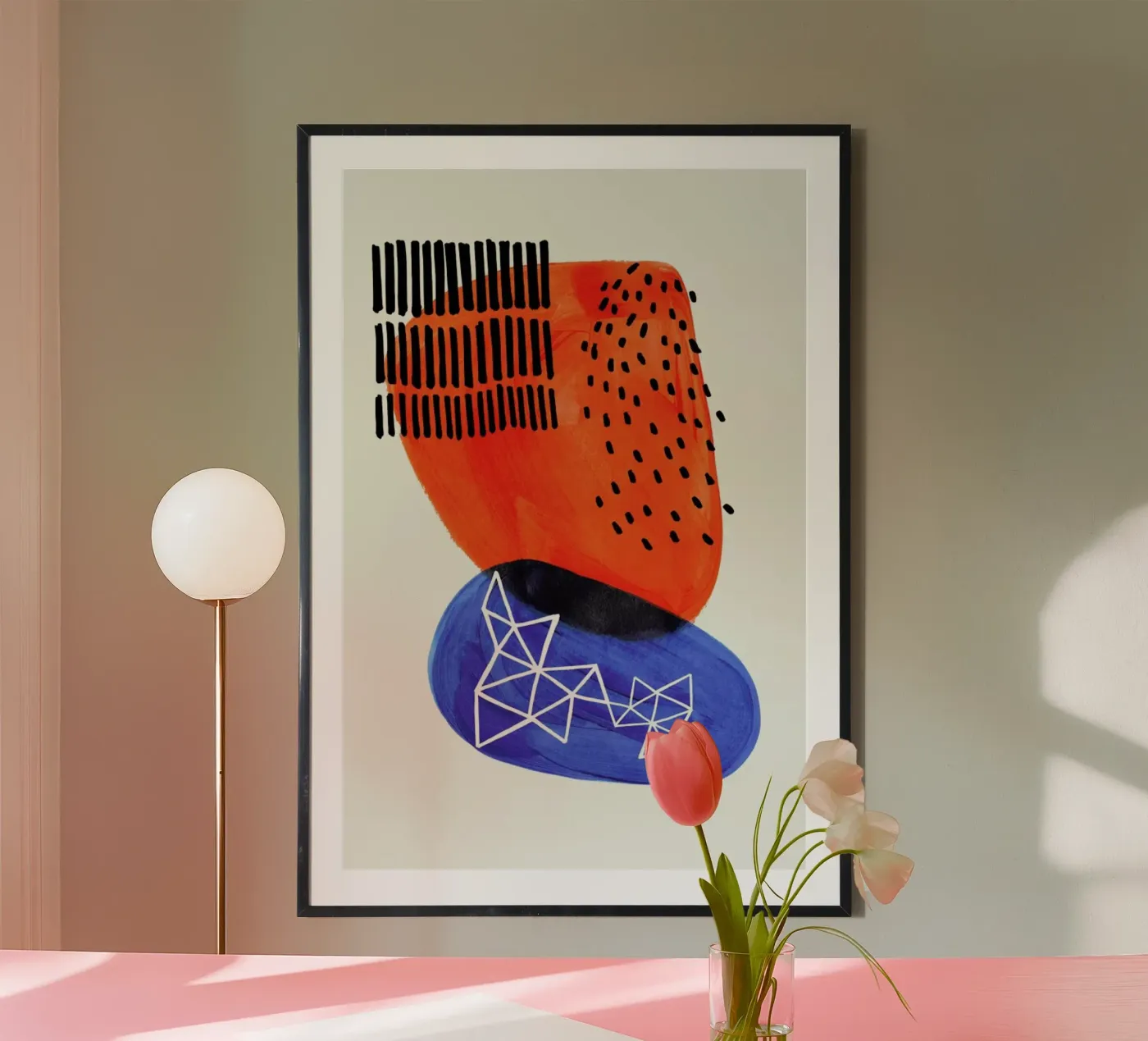 Orange Sunset poster by EnShape