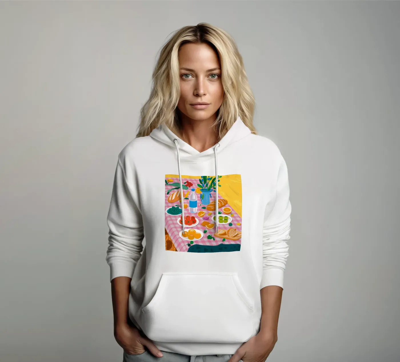 Bountiful Bread Table Hoodie von Paez Harmony