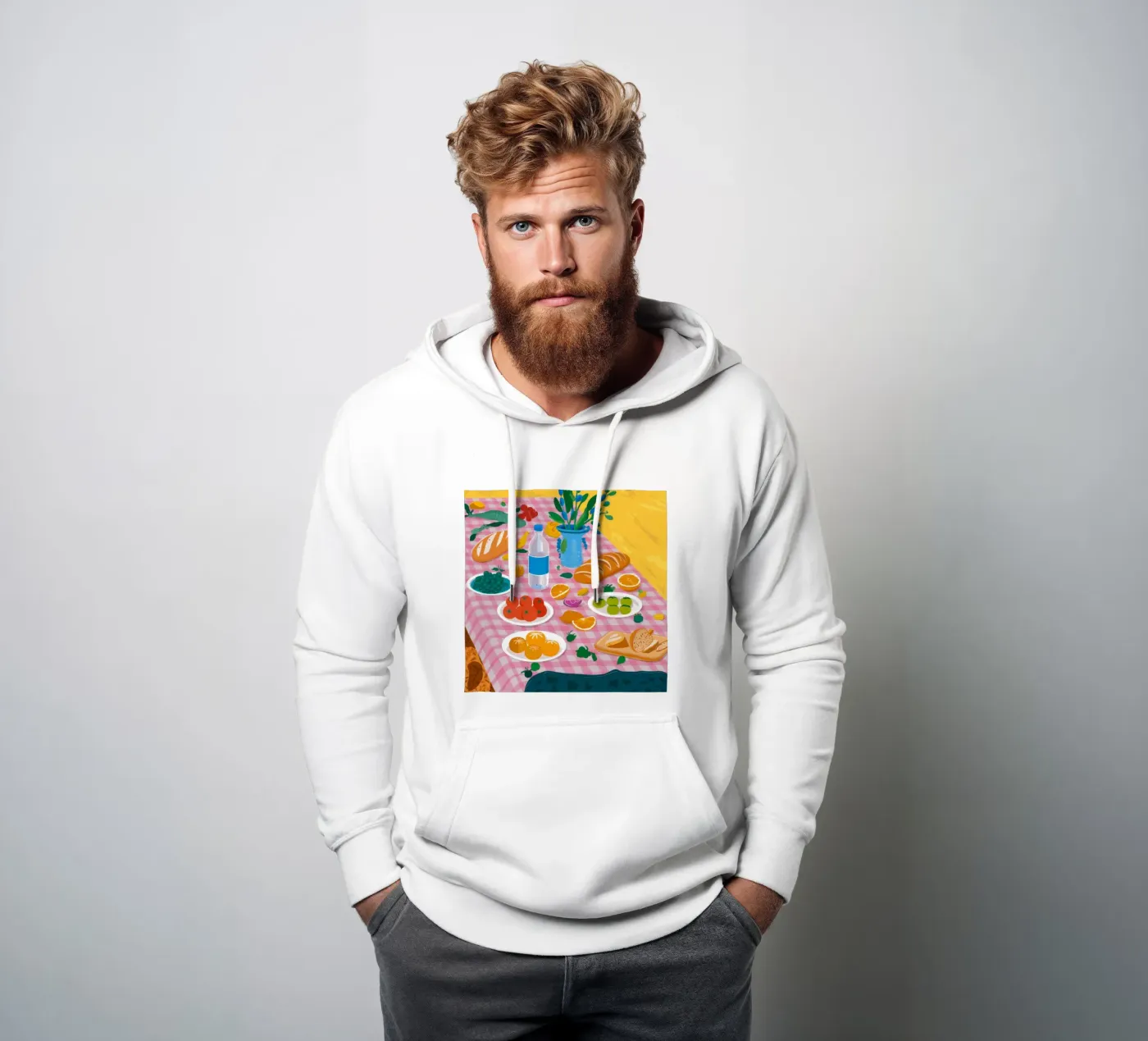 Bountiful Bread Table Hoodie von Paez Harmony