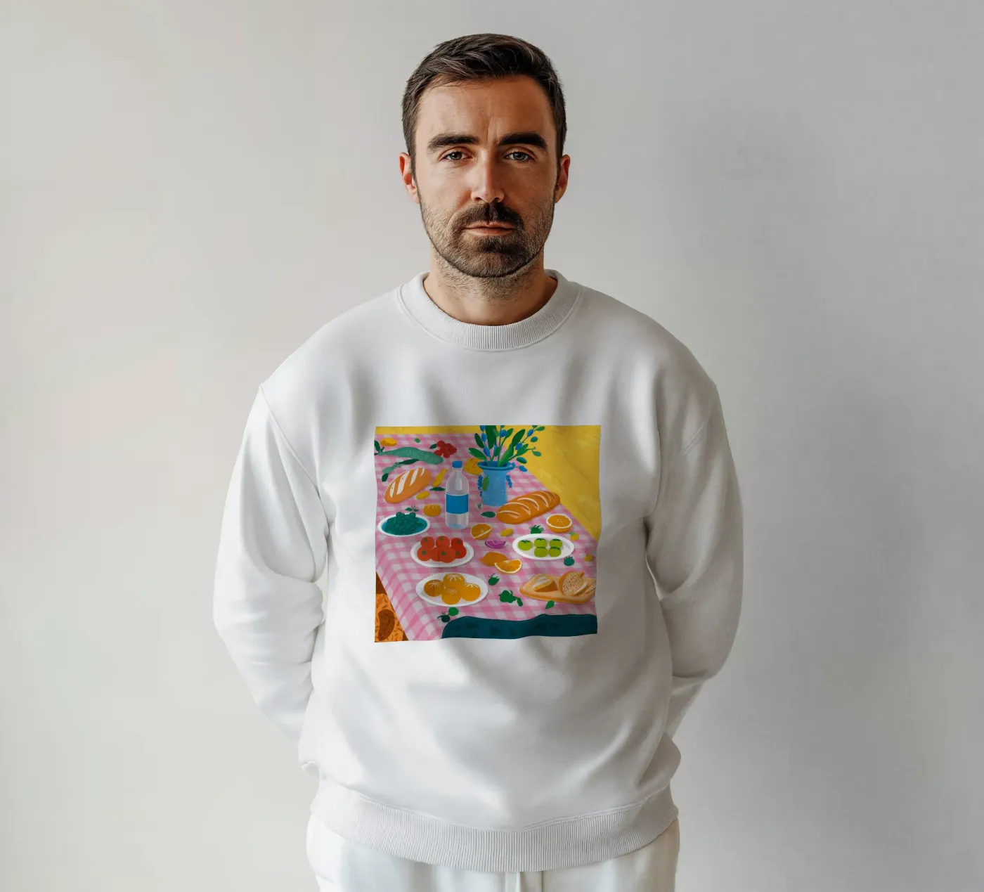 Overvloedige broodtafel sweatshirt van Paez Harmony