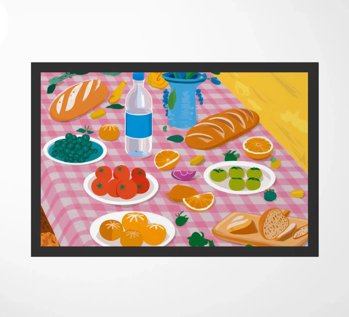 Table à pain paillasson de Paez Harmony