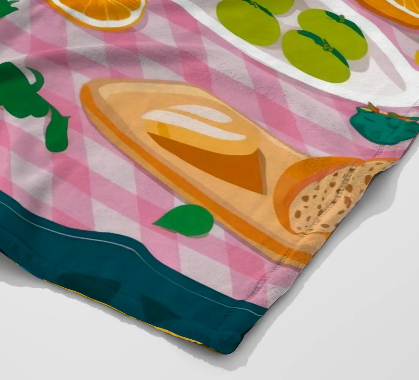 Bountiful Bread Table Fleecedecke von Paez Harmony