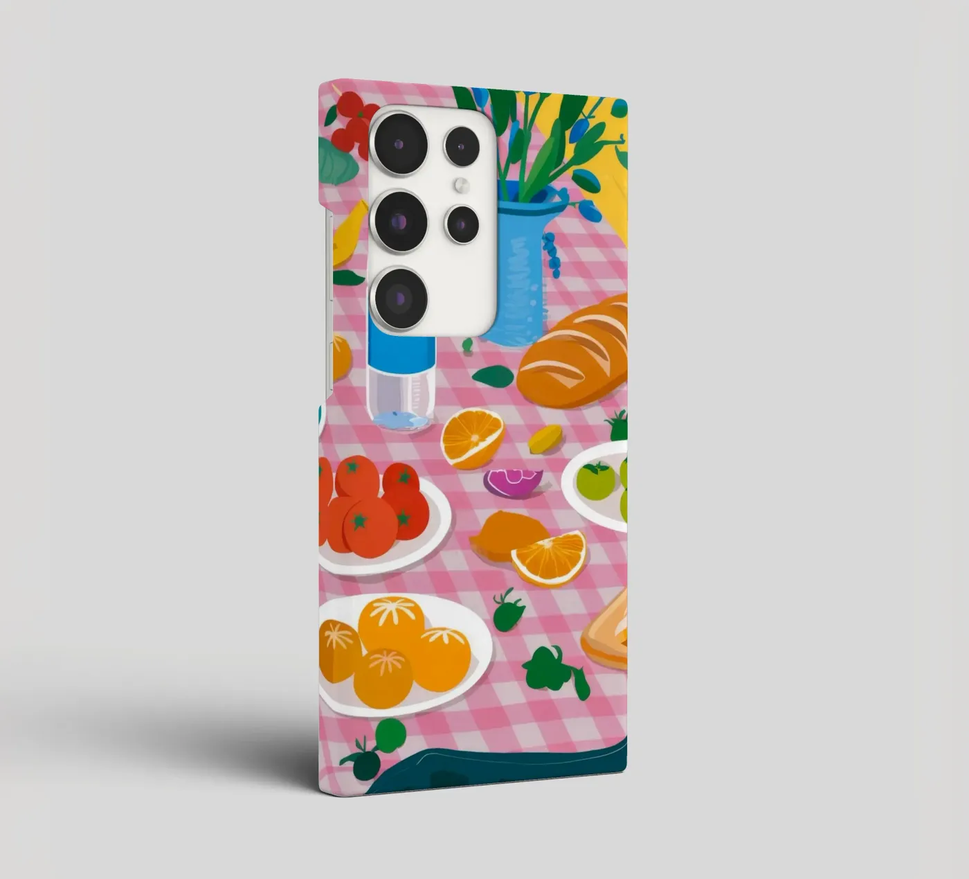 Bountiful Bread Table samsung phone case by Paez Harmony