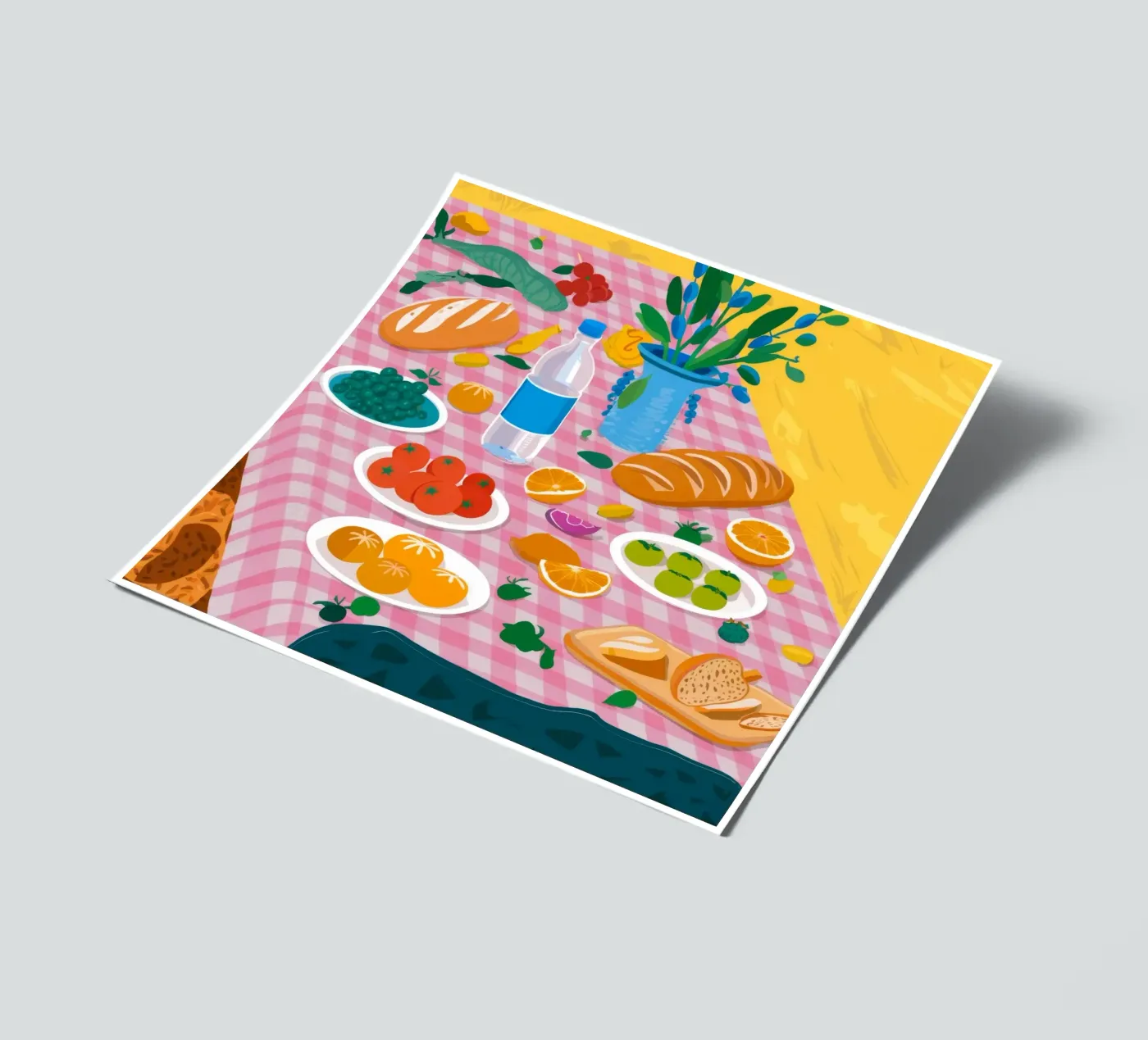 Bountiful Bread Table Stickerbogen von Paez Harmony