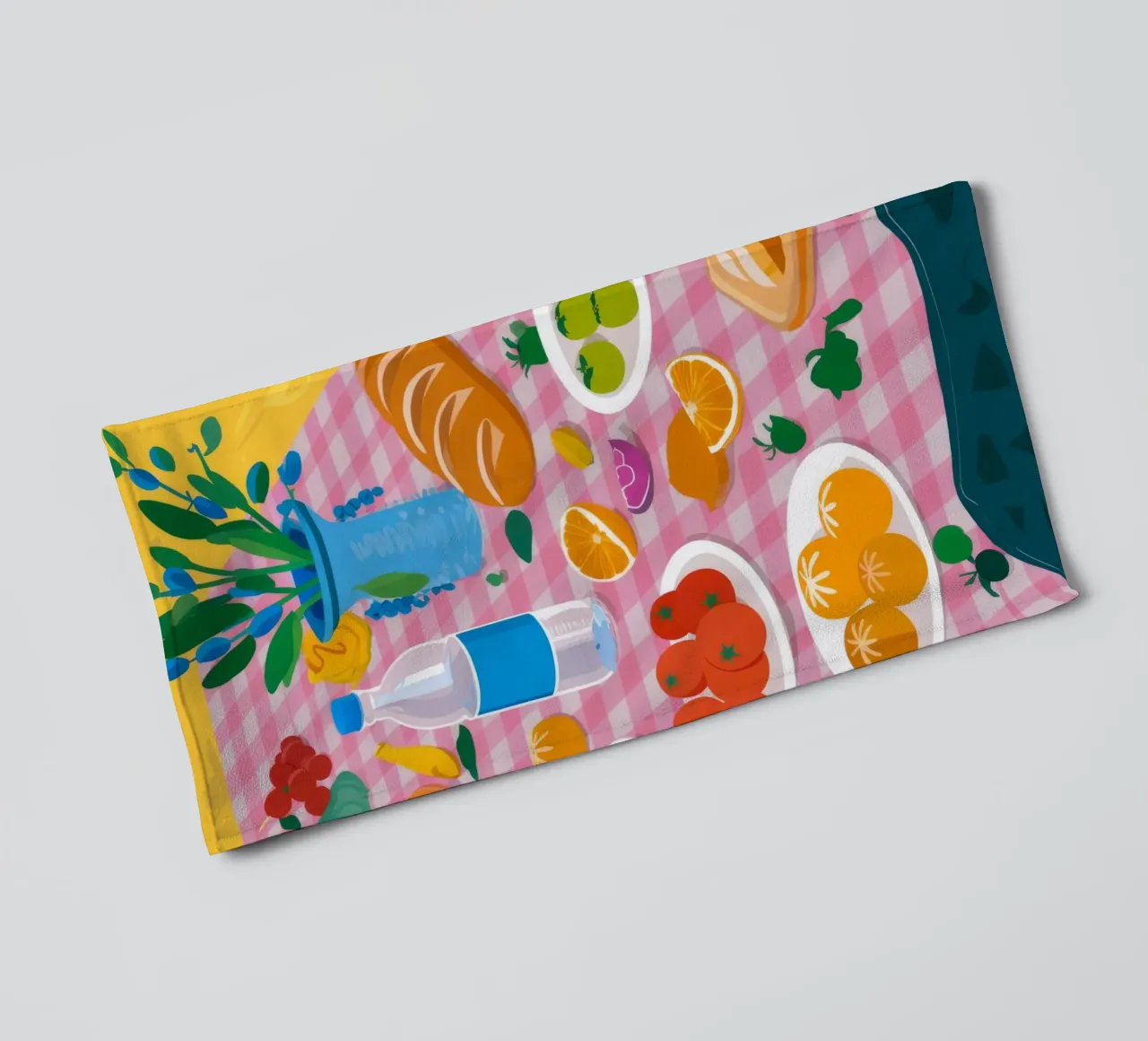 Bountiful Bread Table Handtuch von Paez Harmony