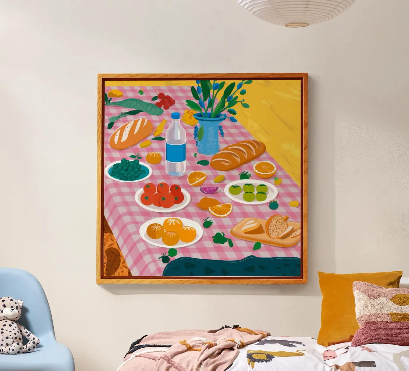 Bountiful Bread Table Acryl-Glas von Paez Harmony