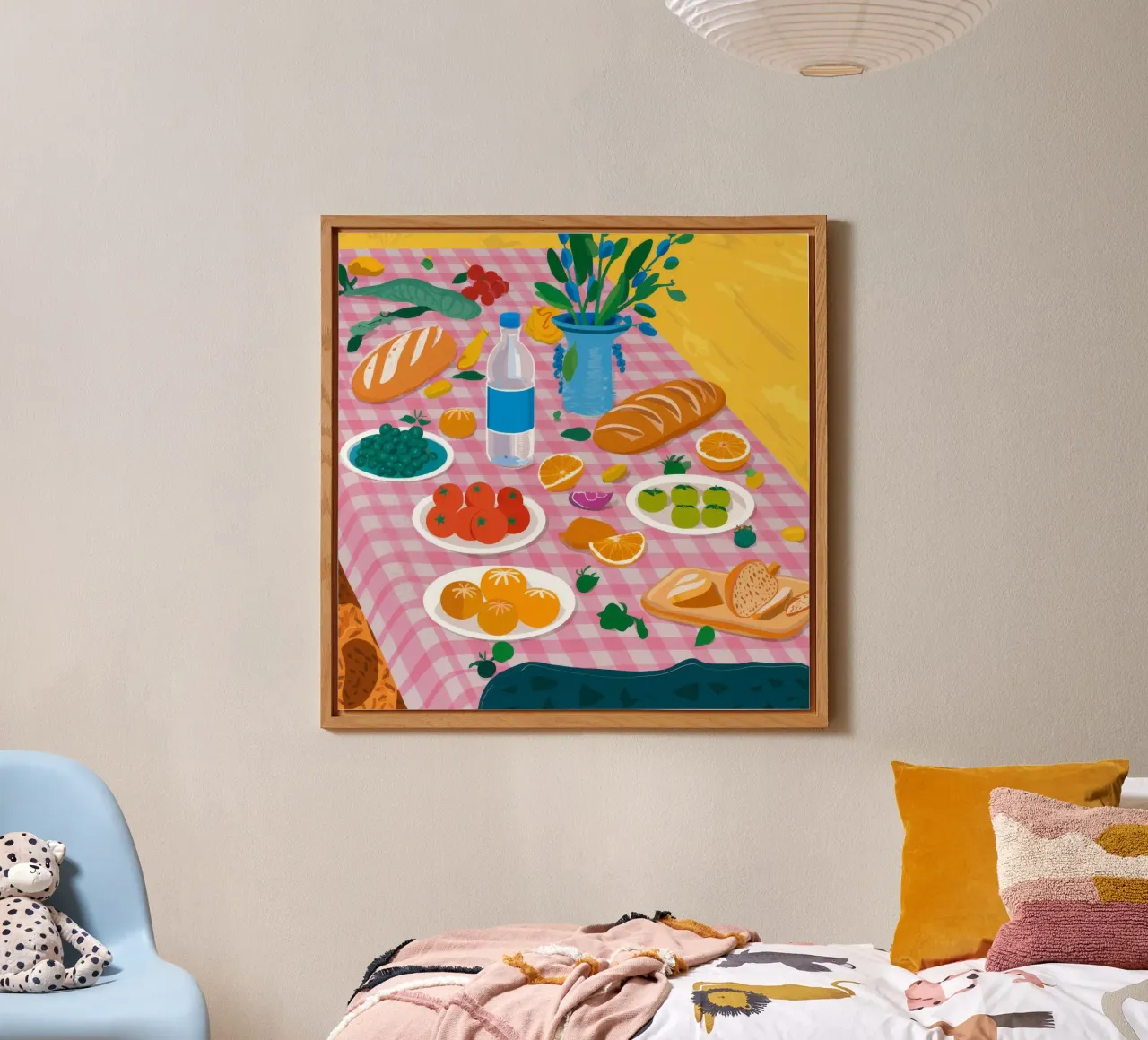 Bountiful Bread Table forex plate by Paez Harmony