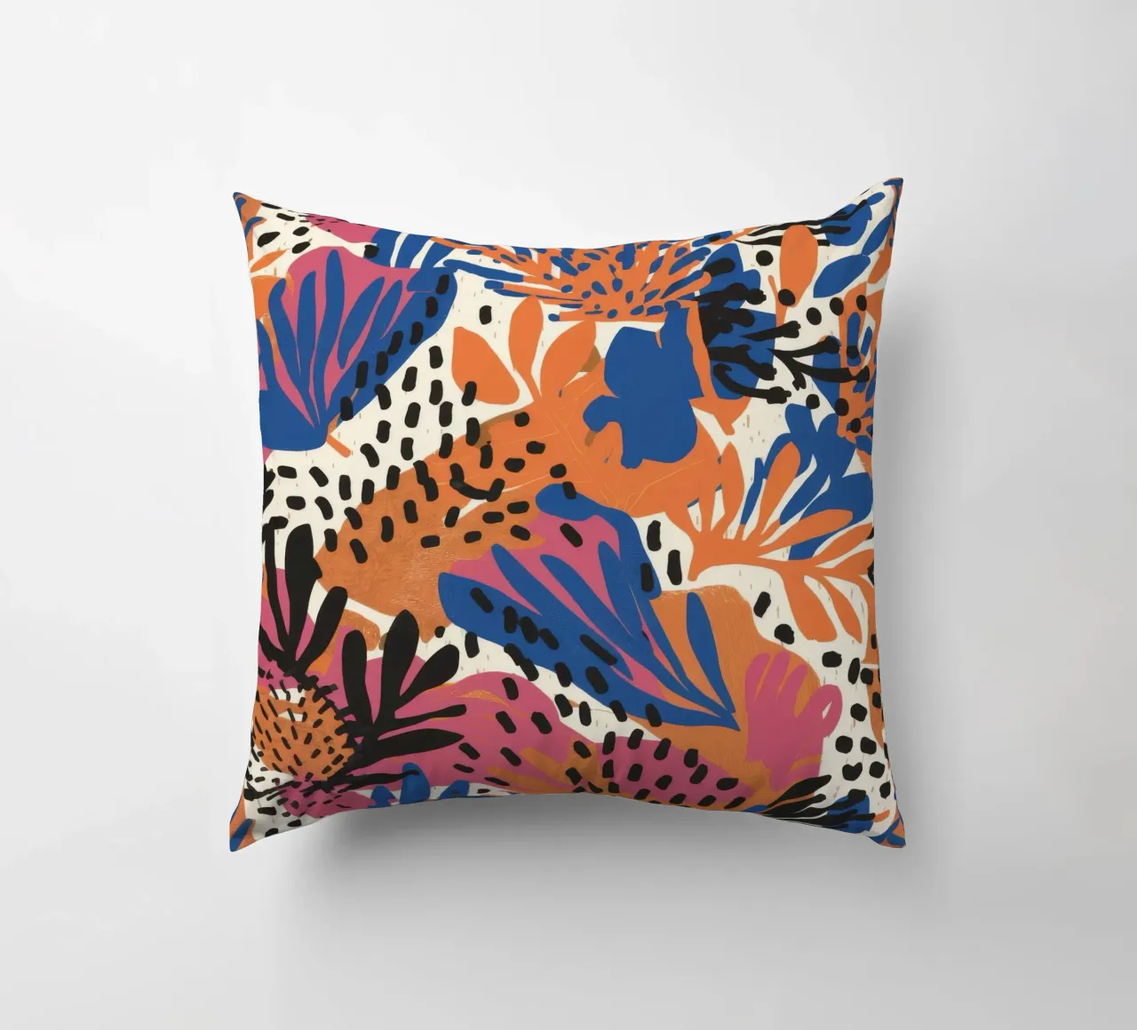 Fusione floreale leopardata cuscino da Haven Mirage