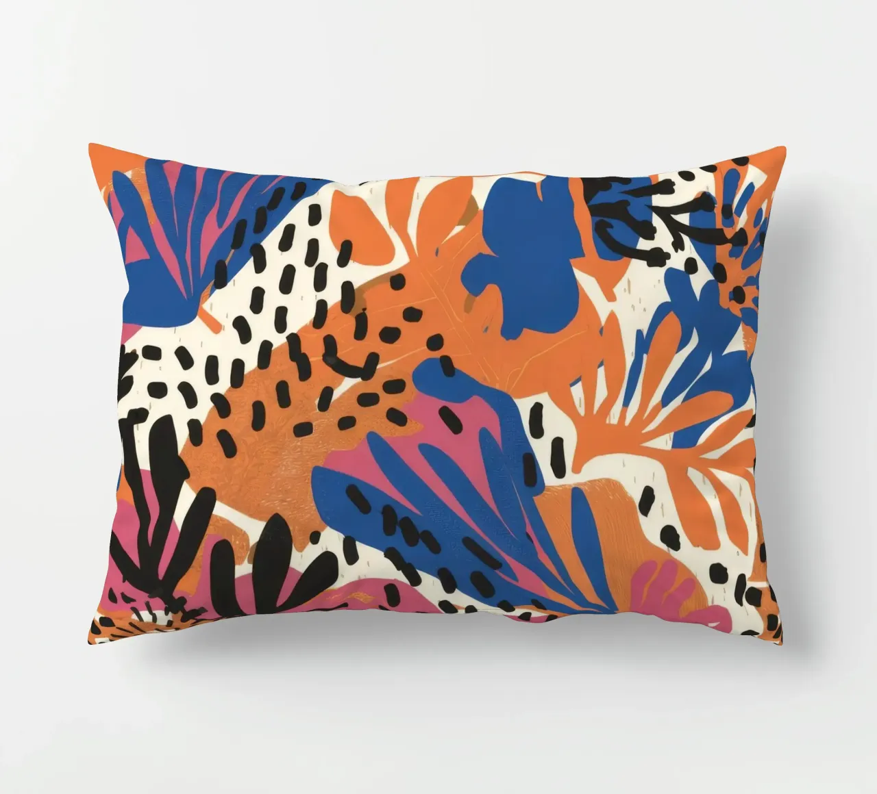 Fusione floreale leopardata cuscino da Haven Mirage
