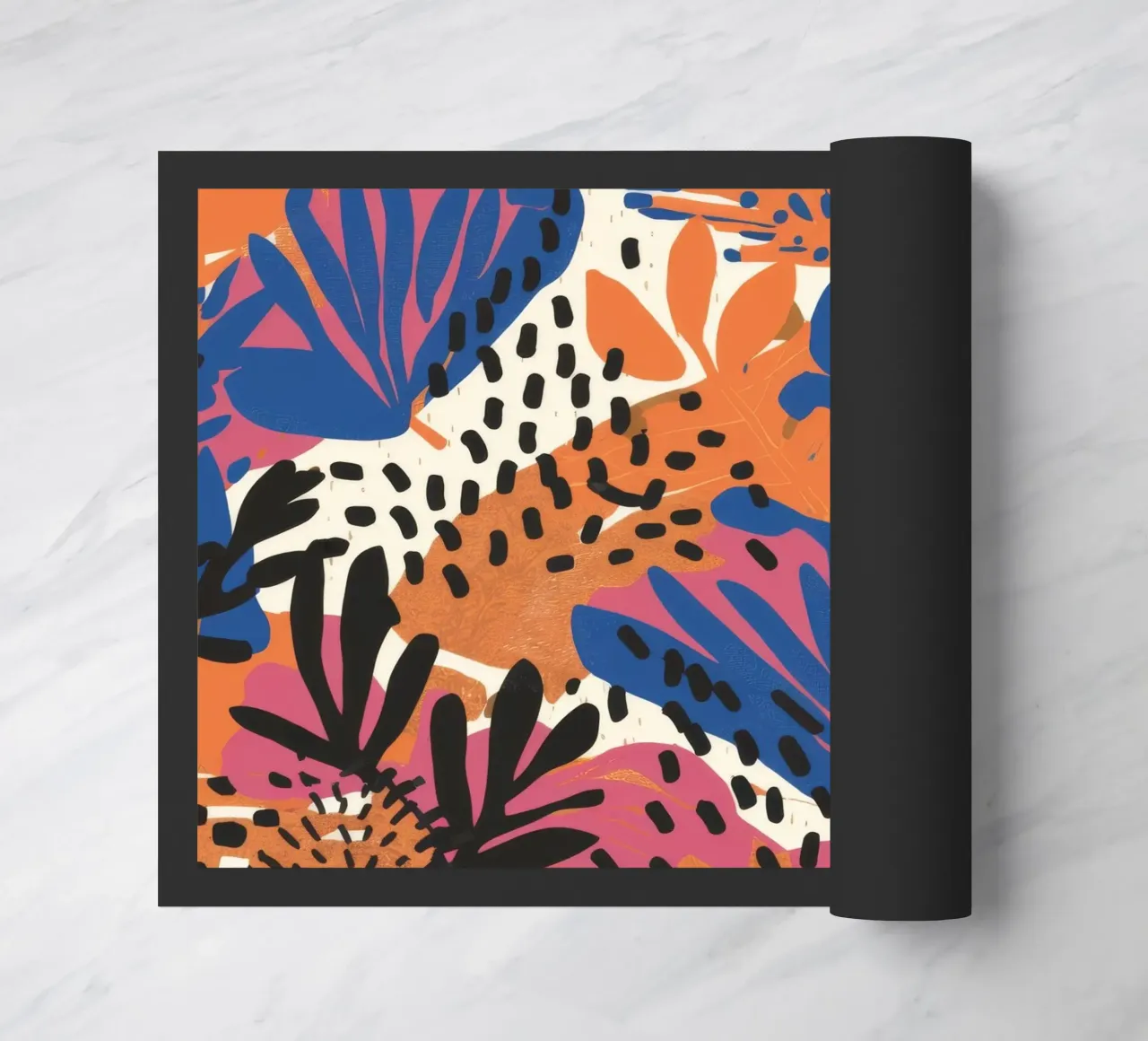 Fusione floreale leopardata zerbino da Haven Mirage