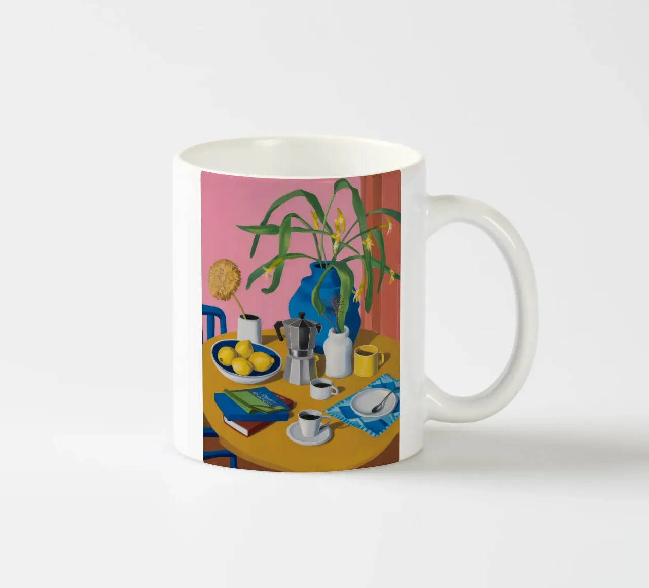 Brocca blu del mattino tazza in ceramica da Paez Harmony