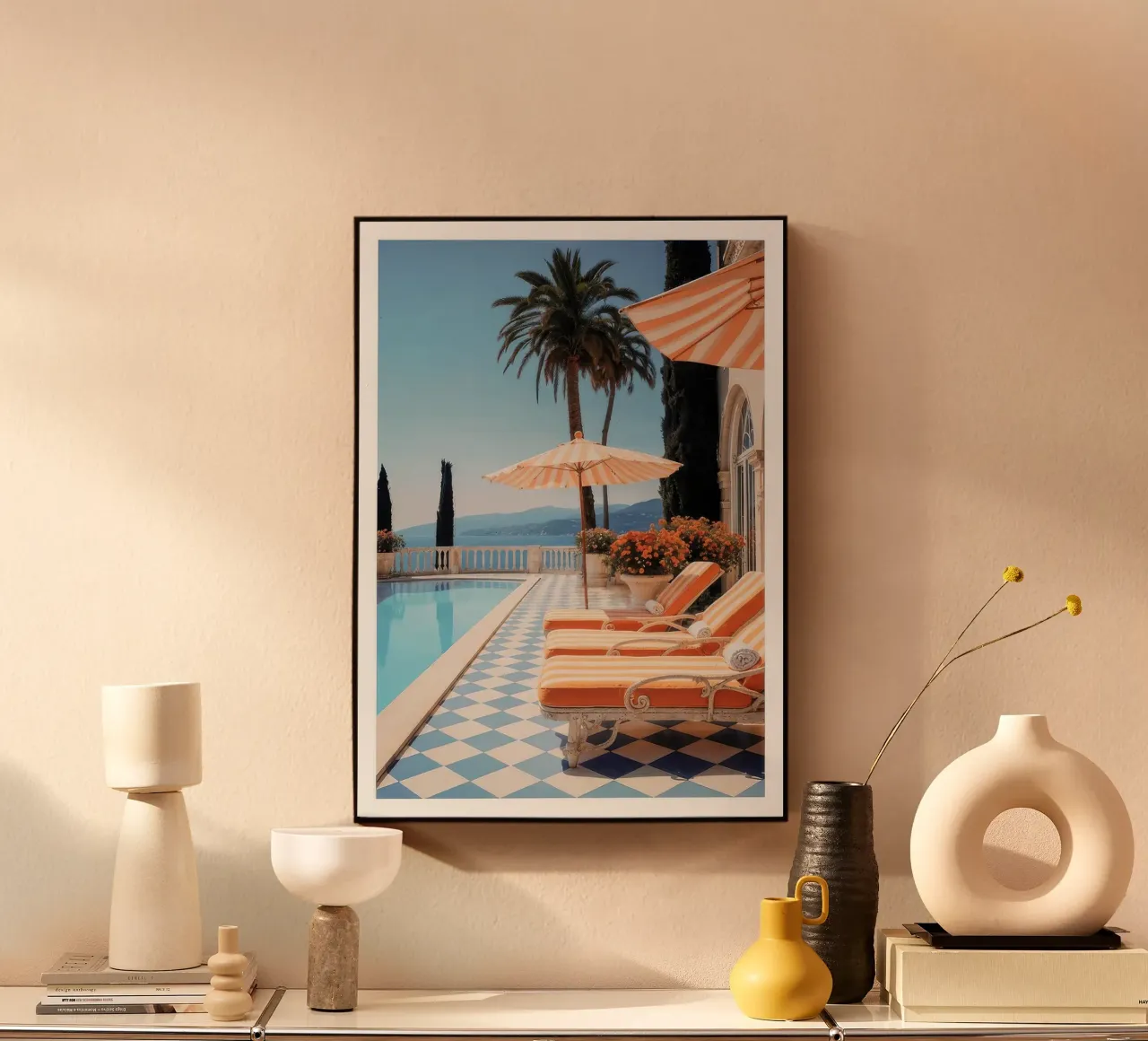 palma plexiglass da Beauty wall