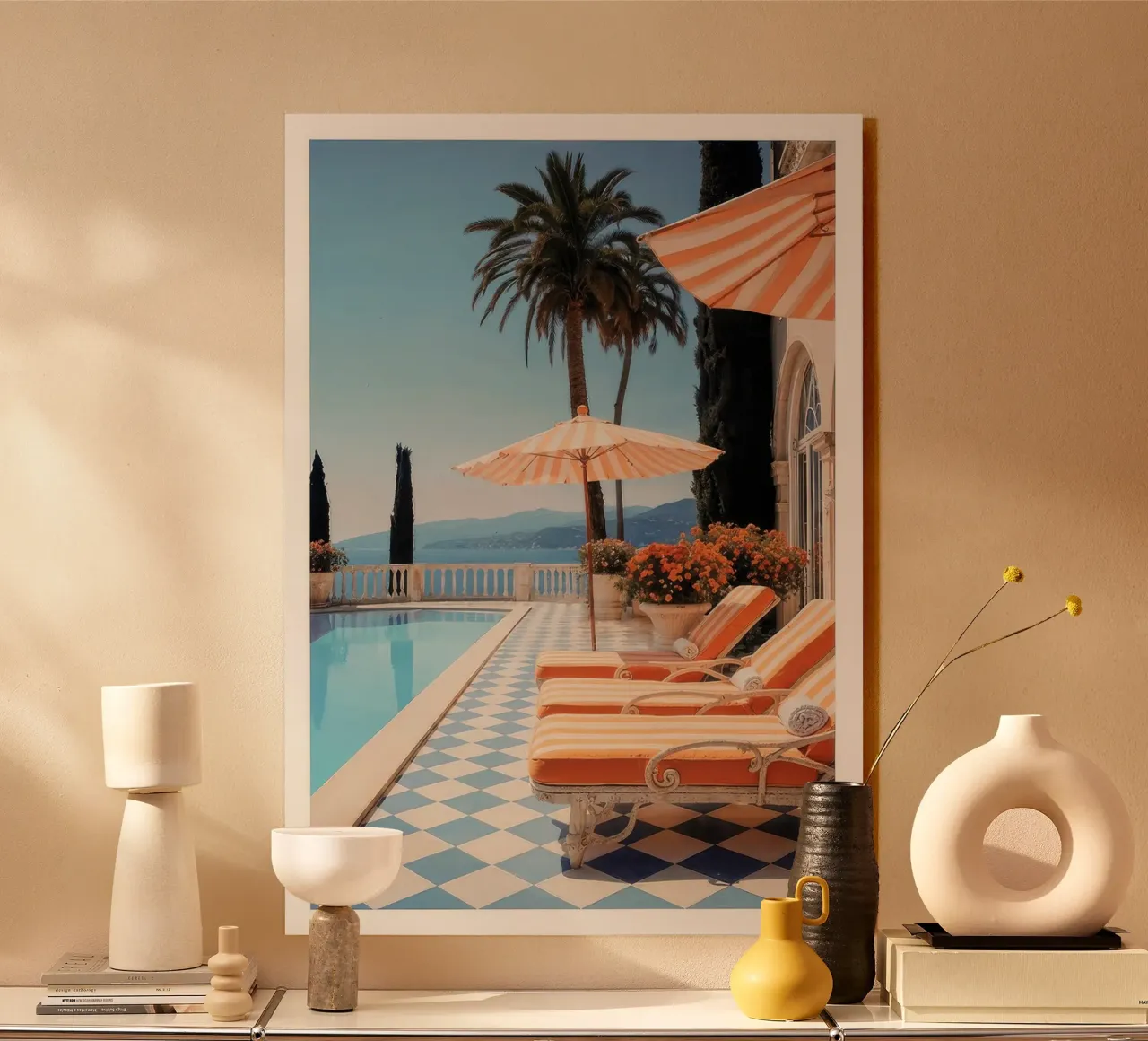 palma plexiglass da Beauty wall