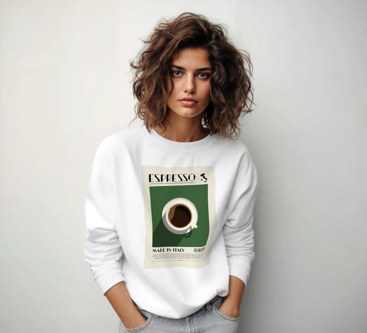 café espresso sweat de Beauty wall