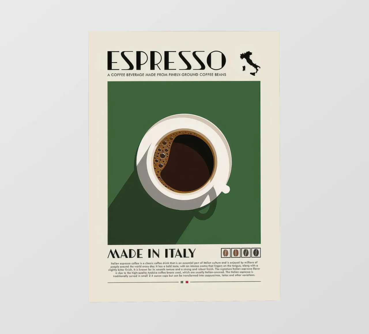 caffè espresso telo in pvc da Beauty wall