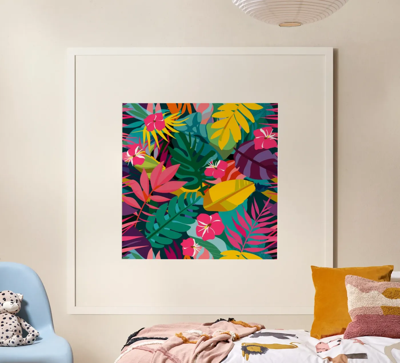 Mango Leaf Night poster by Paez Harmony