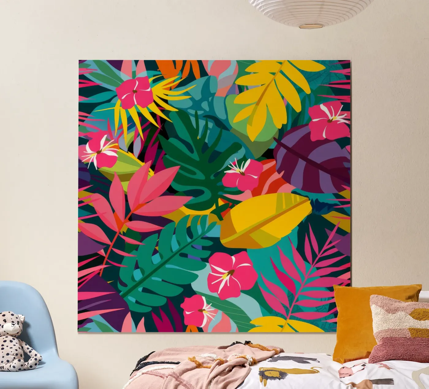 Mango Leaf Night poster by Paez Harmony
