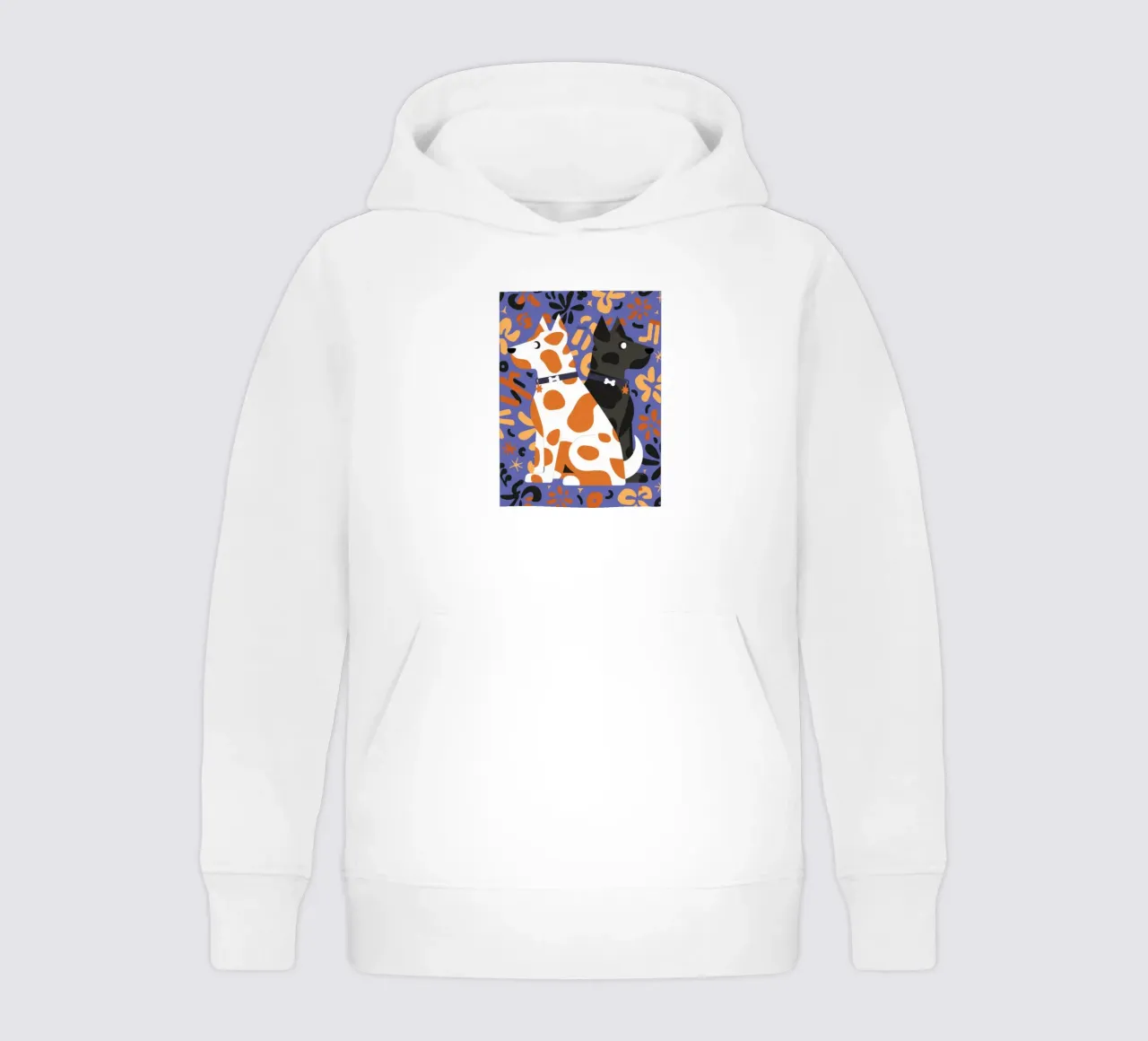 Gevlekte Honden Duo kinder hoodie van Haven Mirage