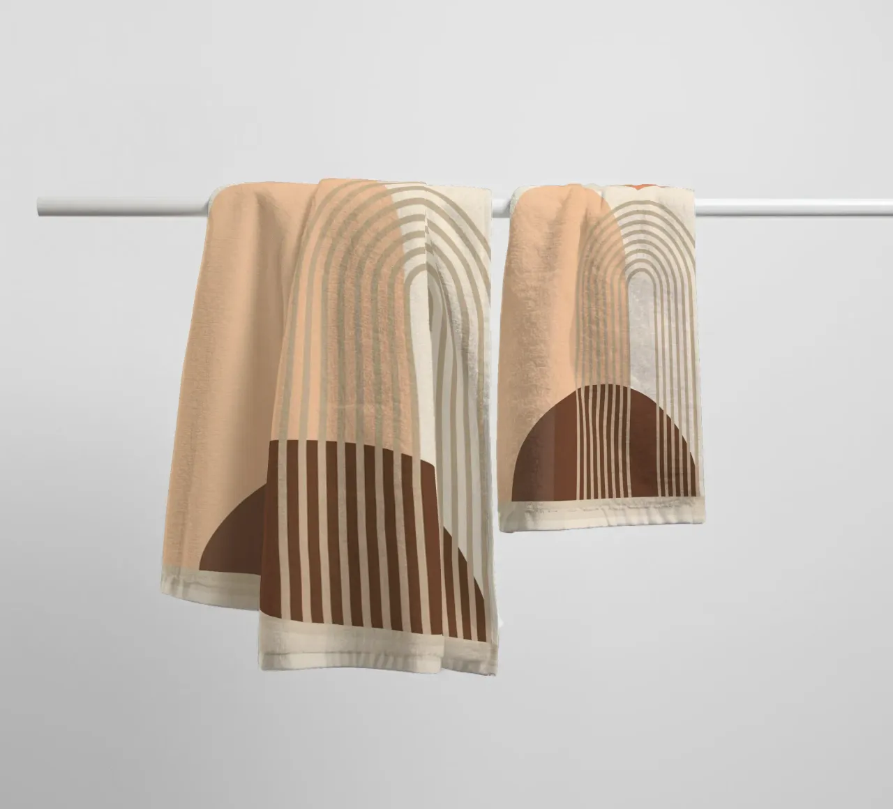 Forme calme asciugamano da bagno da Gaite